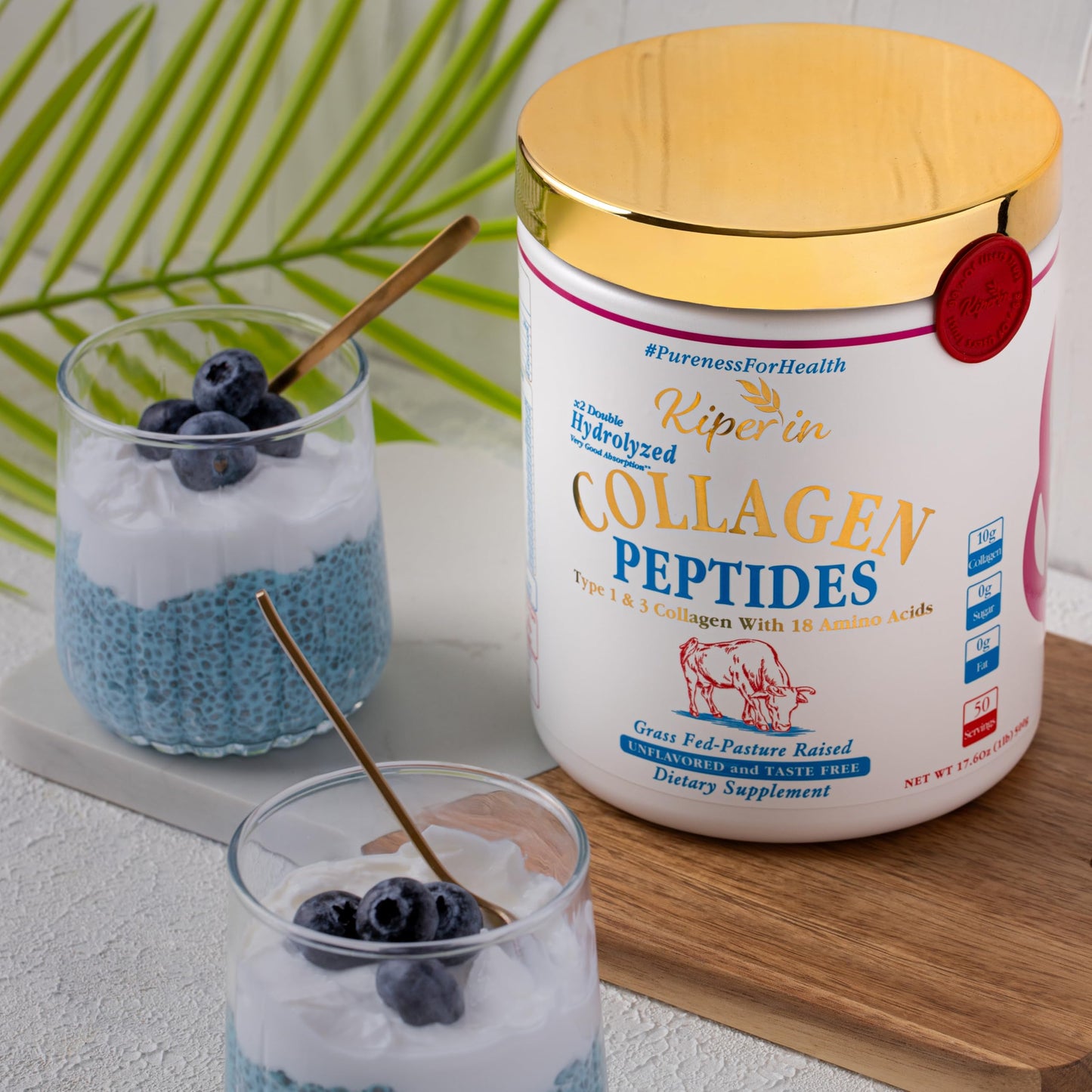 Kiperin Collagen Peptides Powder 1 Count