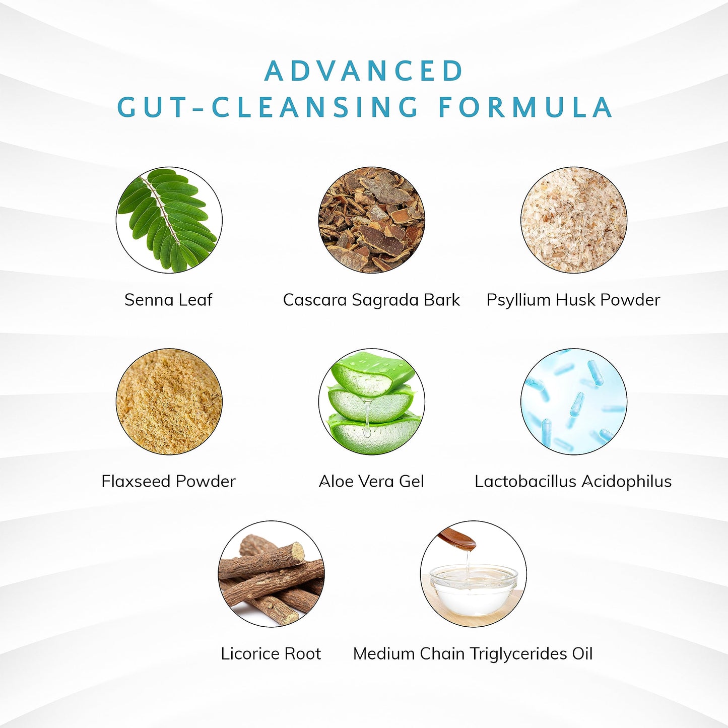 LA Cleanse 15 Day Cleanse and Detox - Rapid Flush 15 Day Gut Cleanse for Detox, Colon Cleanse, Gut Support - Enhance Digestion with Cascara Sagrada, Senna Leaf, Psyllium Husk Capsules 30 Count