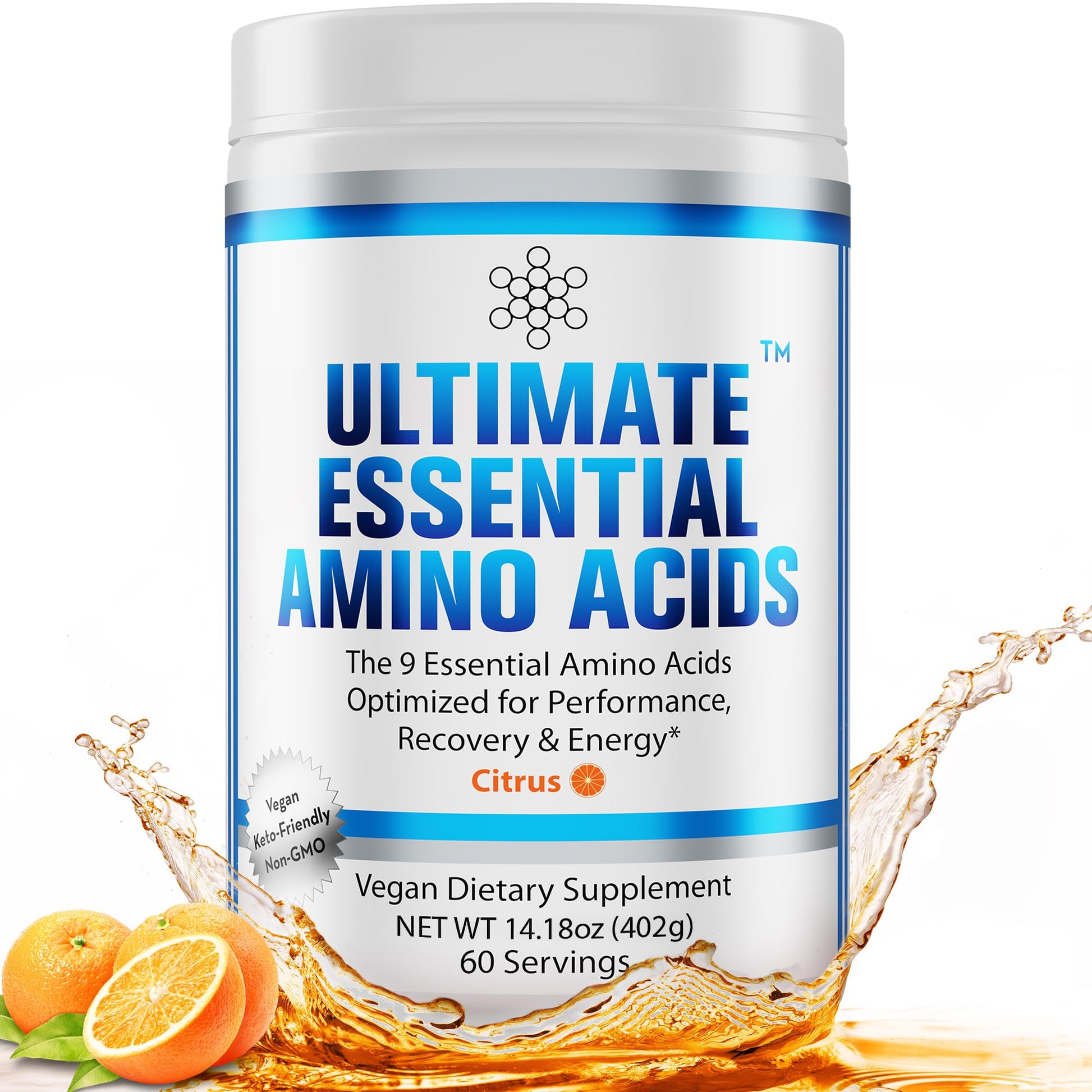 Ultimate 100% Essential Amino Acids Powder, 60 Servings