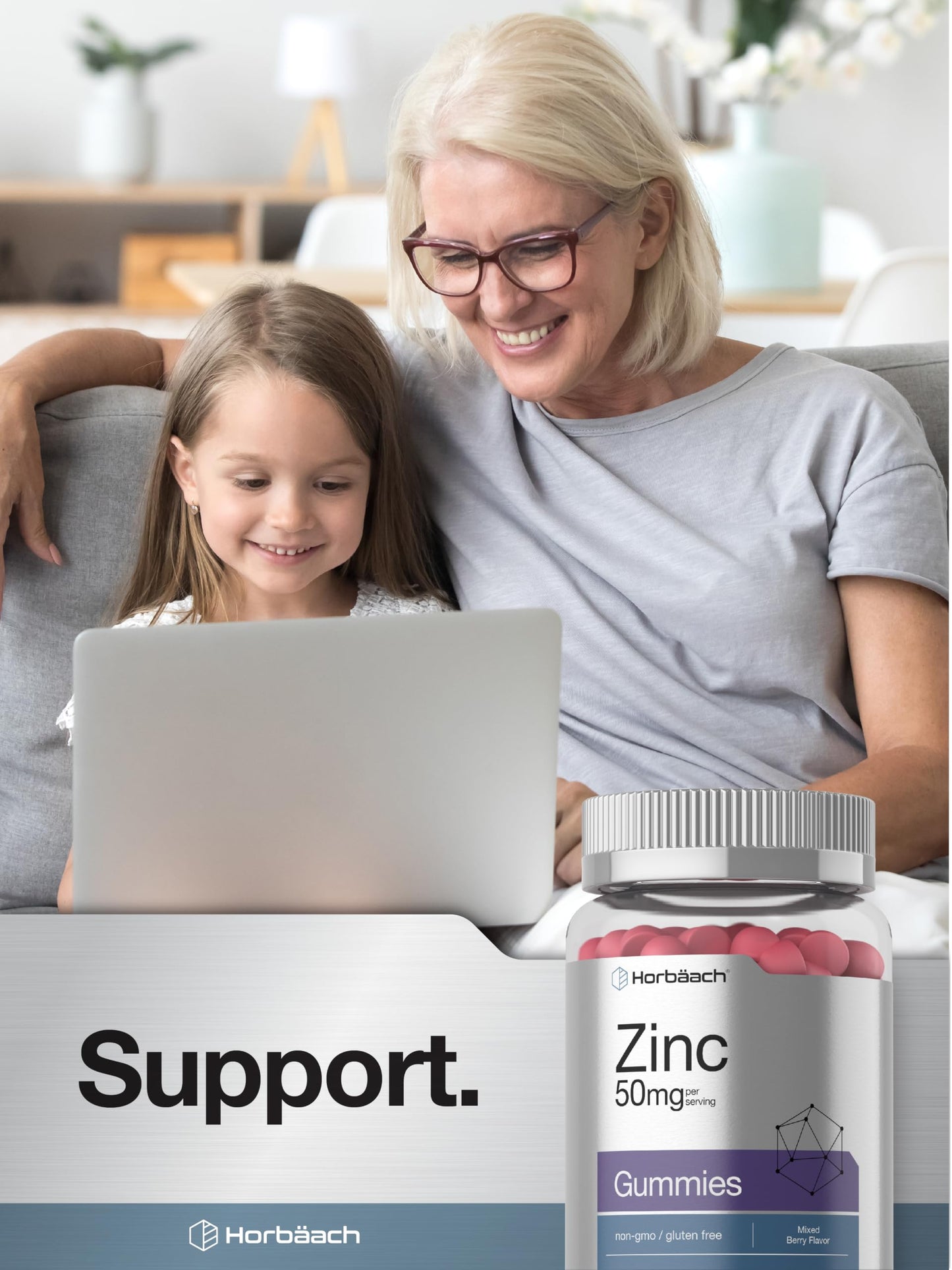 Horbäach Zinc Gummies 70 Count