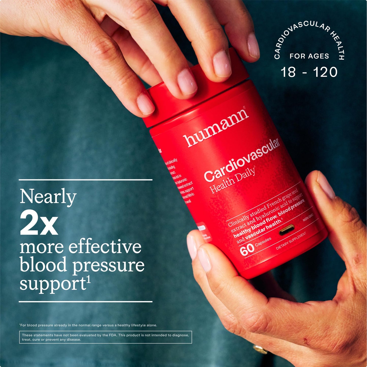 Humann Cardiovascular & Metabolic Health Daily Bundle 120 Capsules