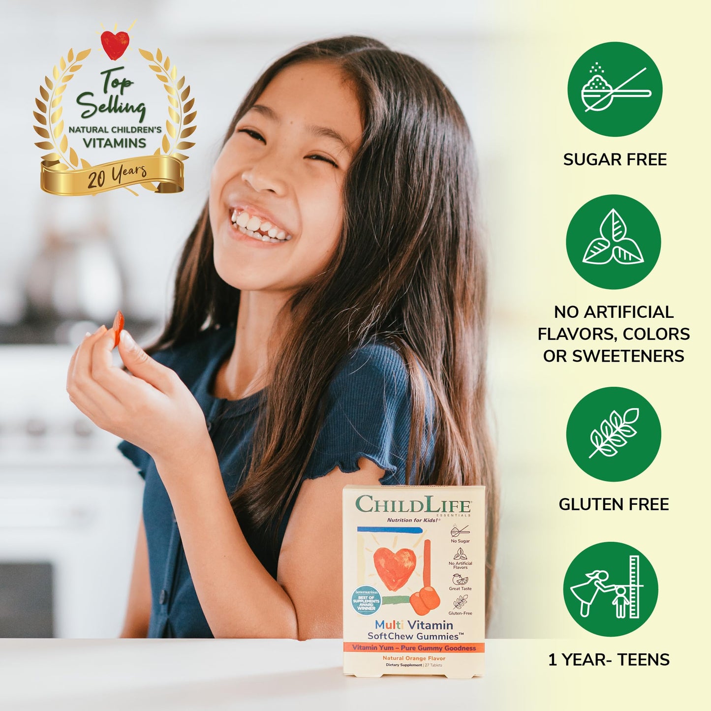 CHILDLIFE ESSENTIALS Kids Multivitamin Gummy 27 Gummies