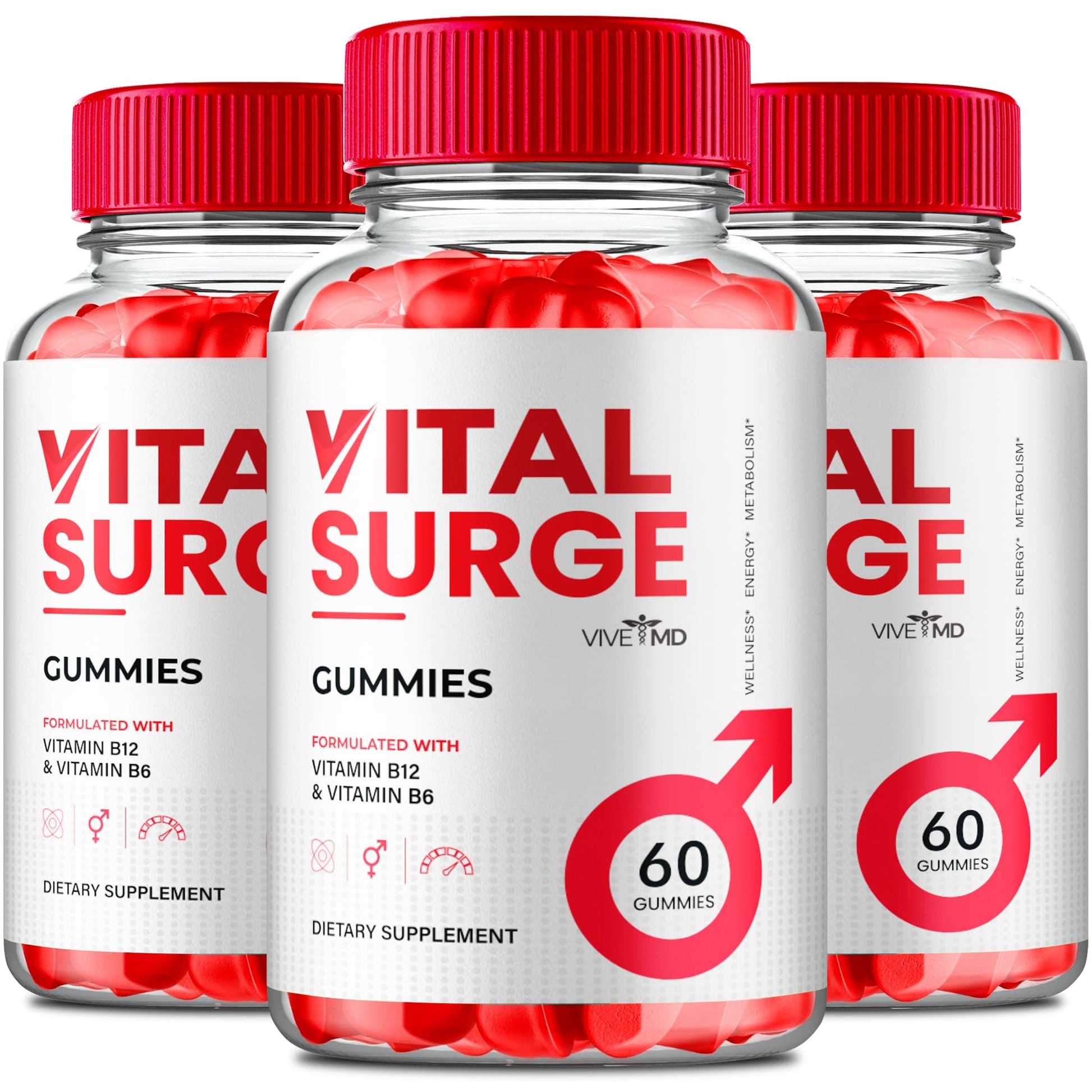 VIVE MD Vital Surge ACV Gummies 180 Count