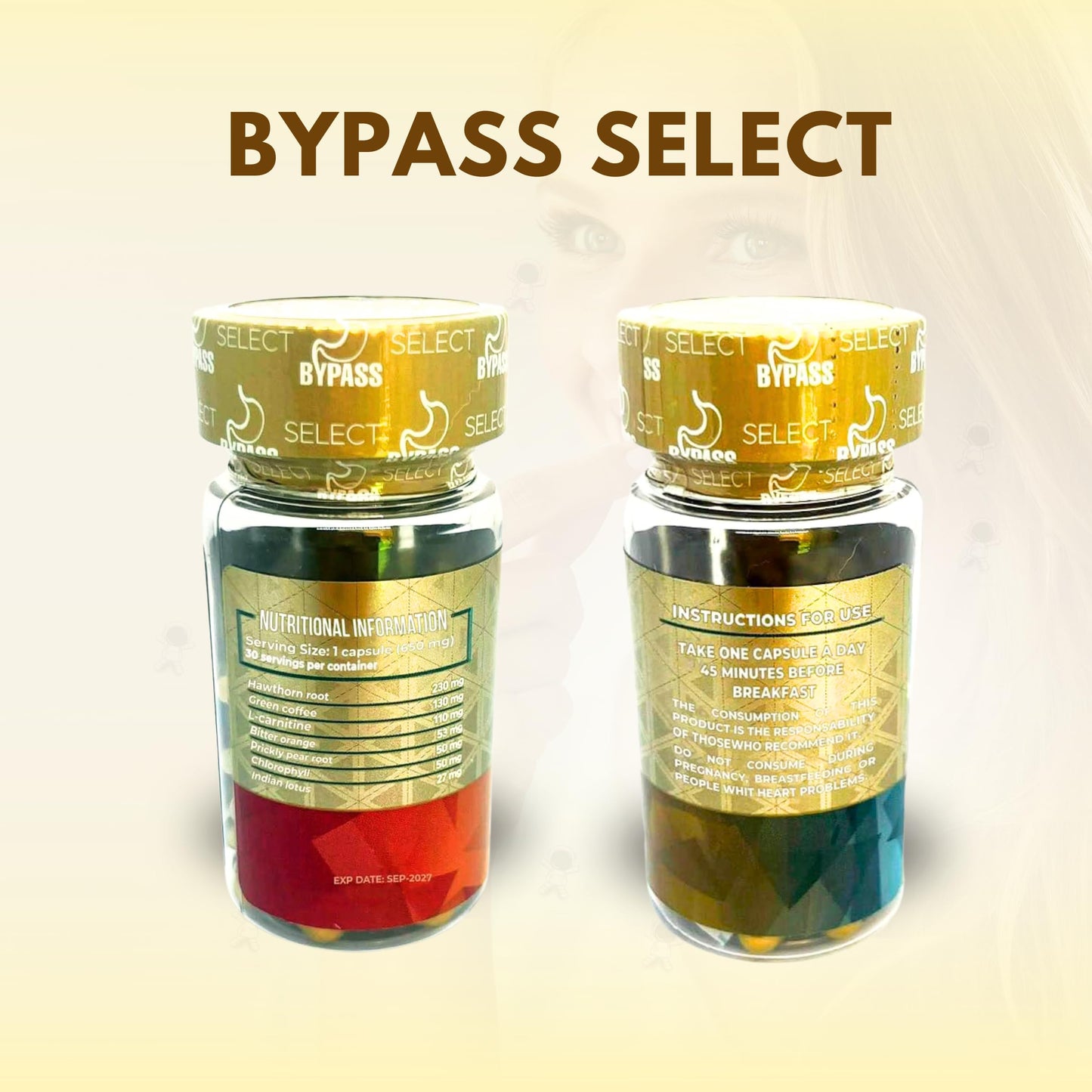 Generic Bypass Select Metabolism Day & Night Capsules, 60 Count