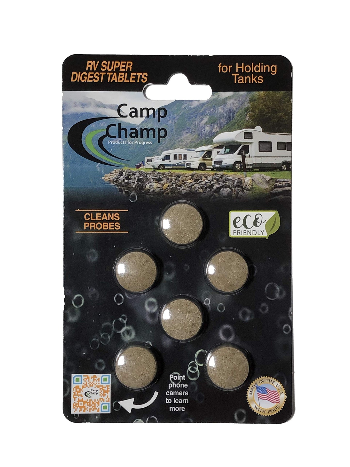 Camp Champ Super Digest for RV Holding Tanks 6 Capsules