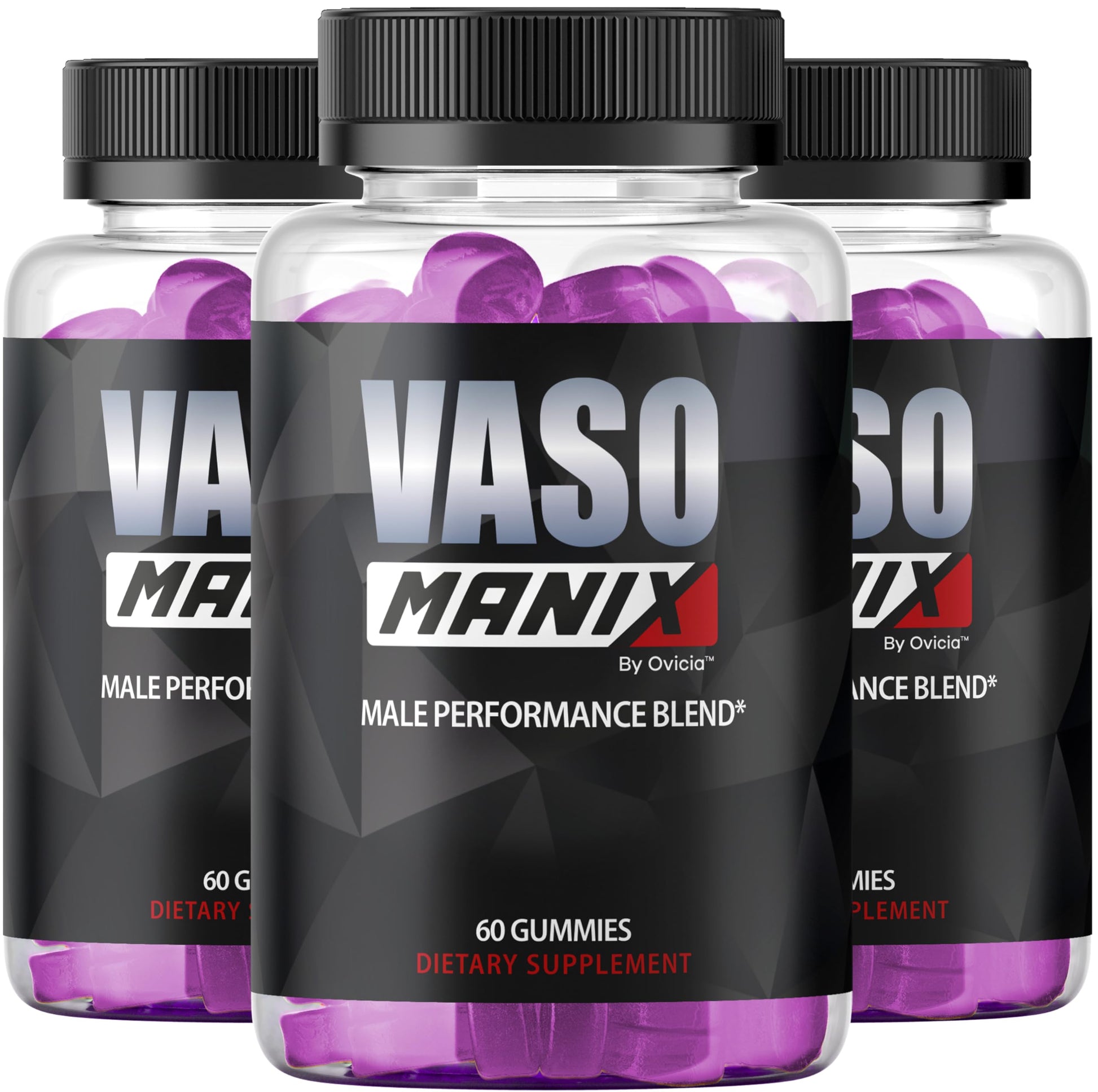 OVICIA VasoManix Gummies 180 Gummies