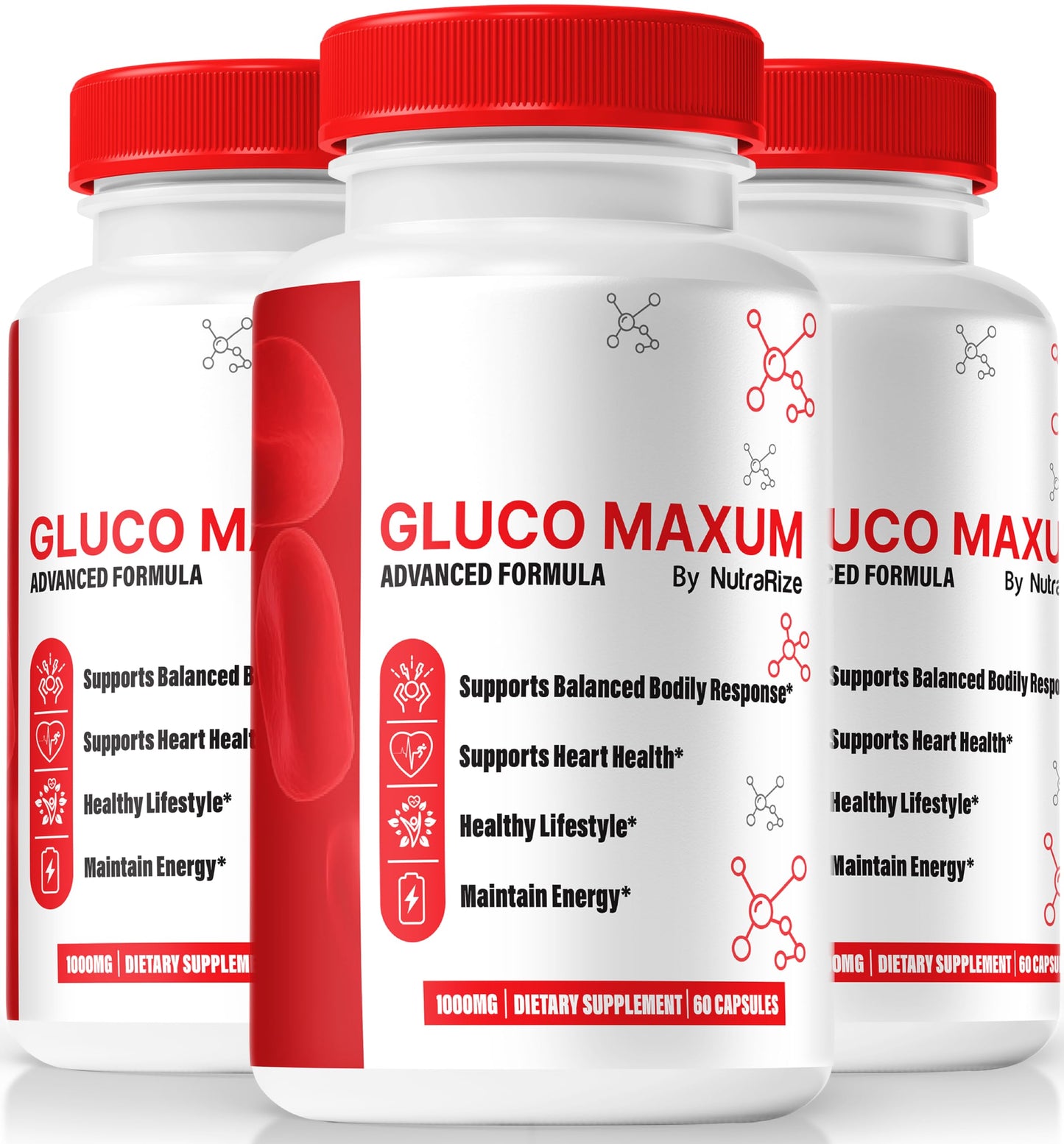 NutraRize Gluco Maxum Capsule 180 Capsules