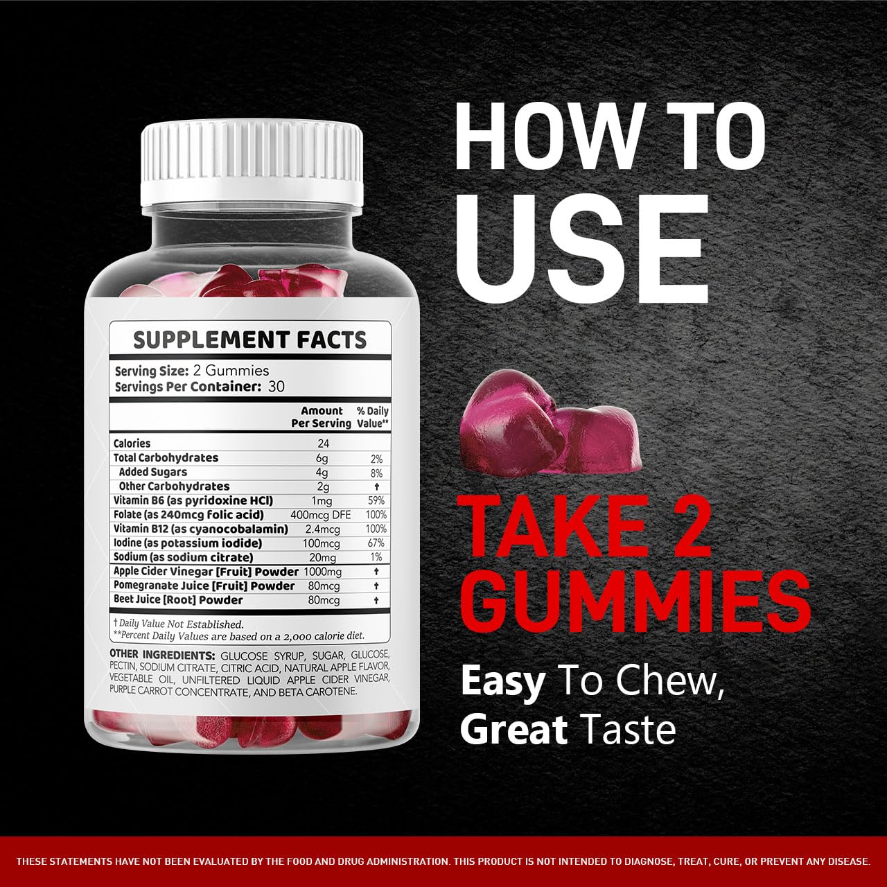 LIVORKA Max Force Power Gummies Gummy, 60 Count