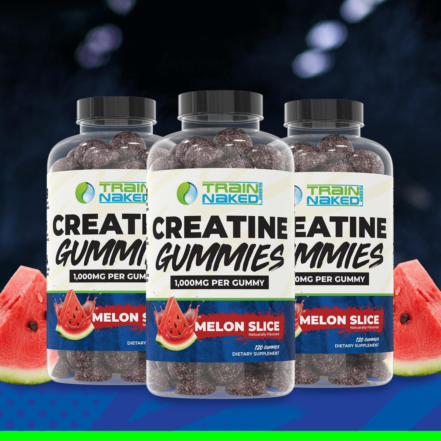 Train Naked Labs Creatine Gummies 120 Gummies
