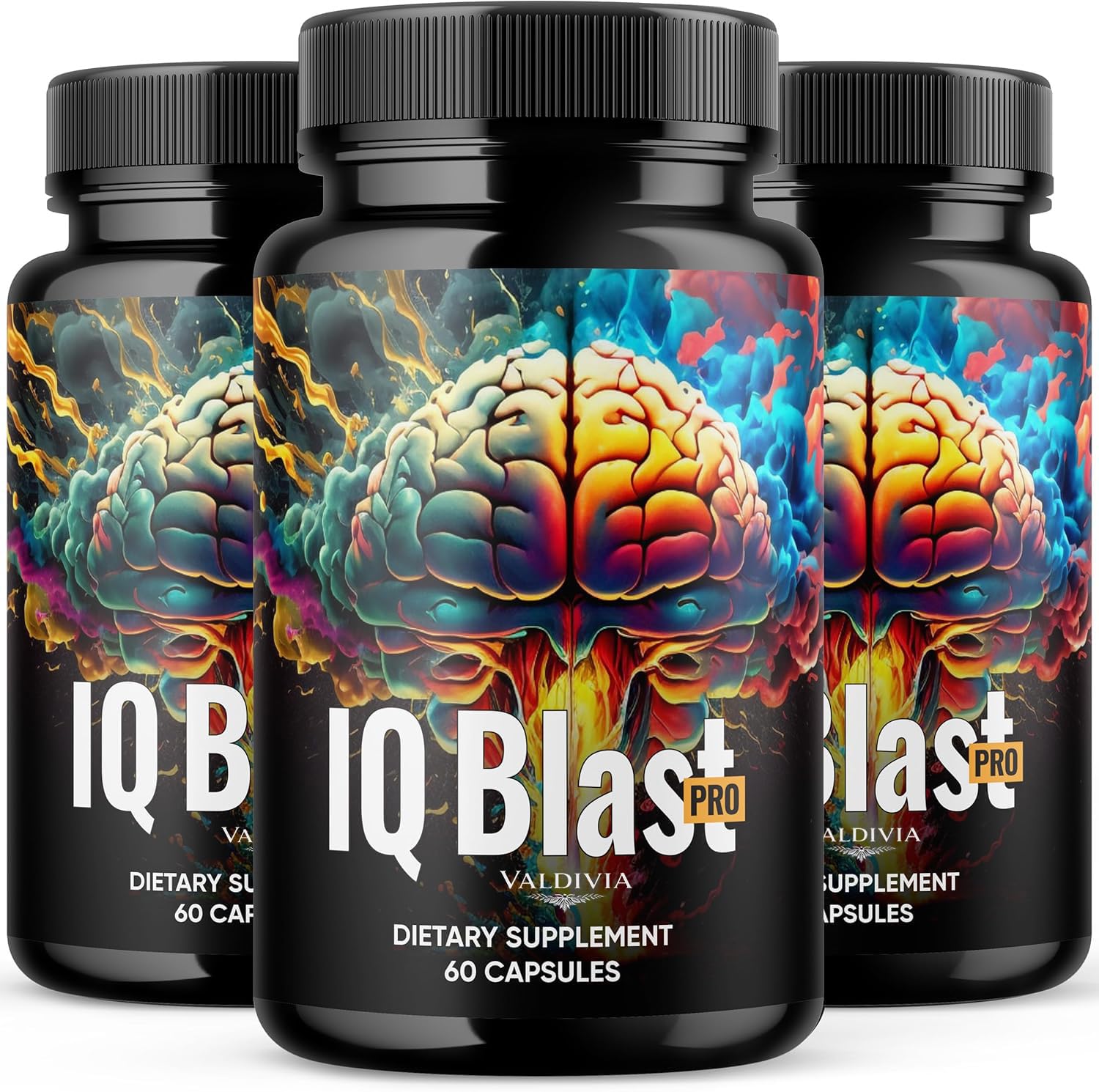 Valdivia IQblast Pro Supplement Capsules 180 Count