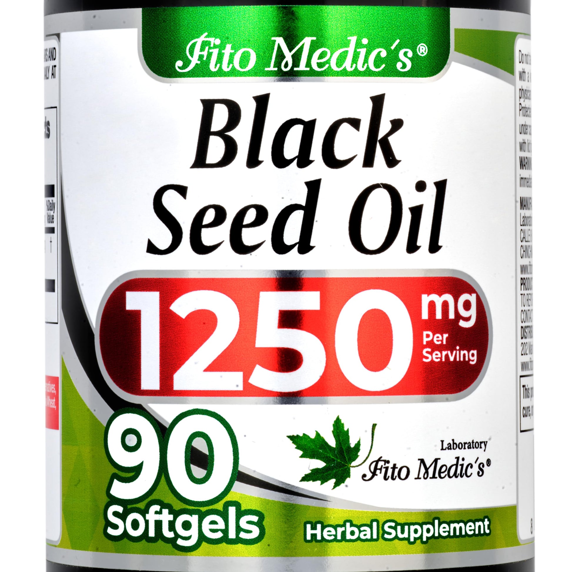 FITO MEDIC'S Black Seed Oil Softgels 90