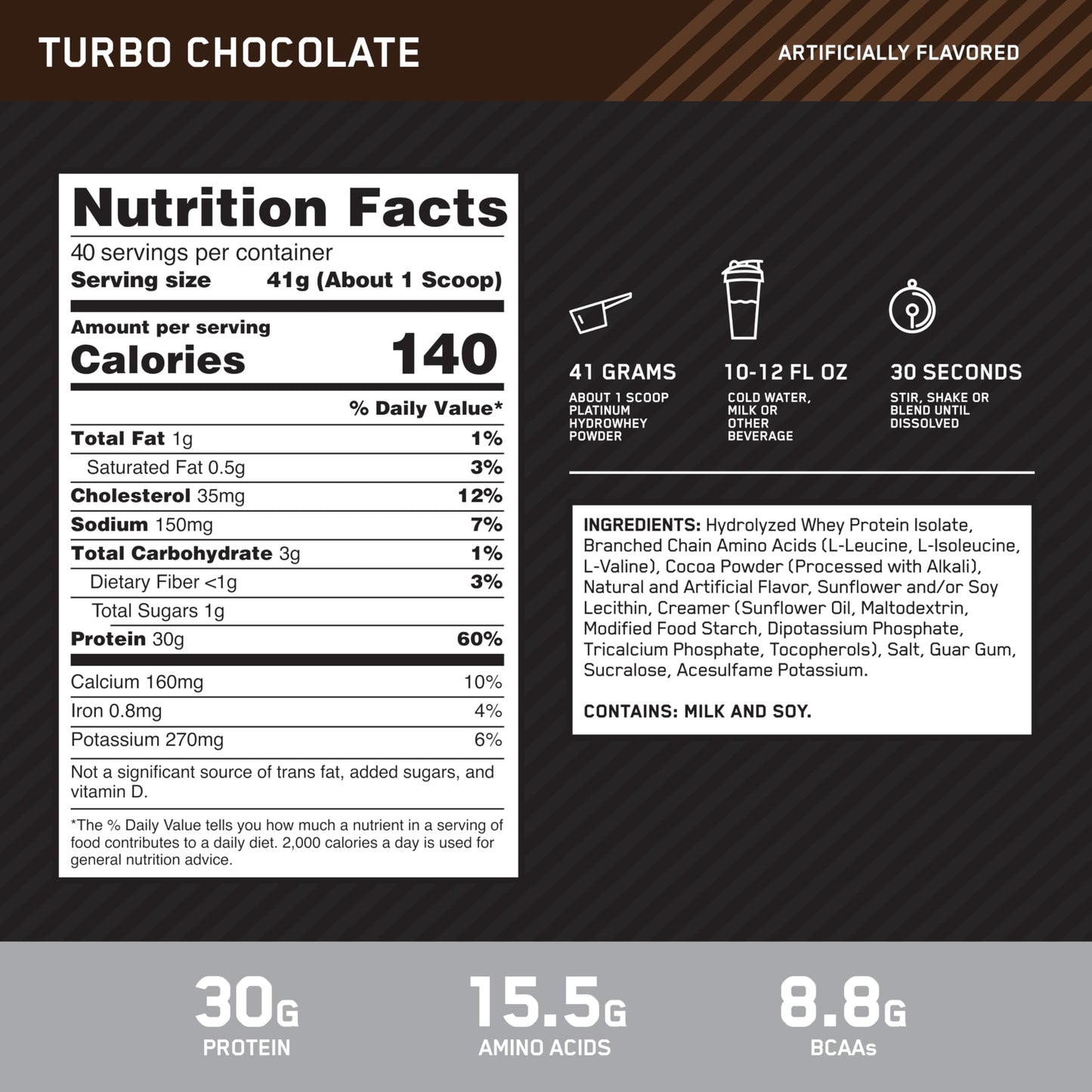 Optimum Nutrition Platinum Hydrowhey Protein Powder 56 Servings