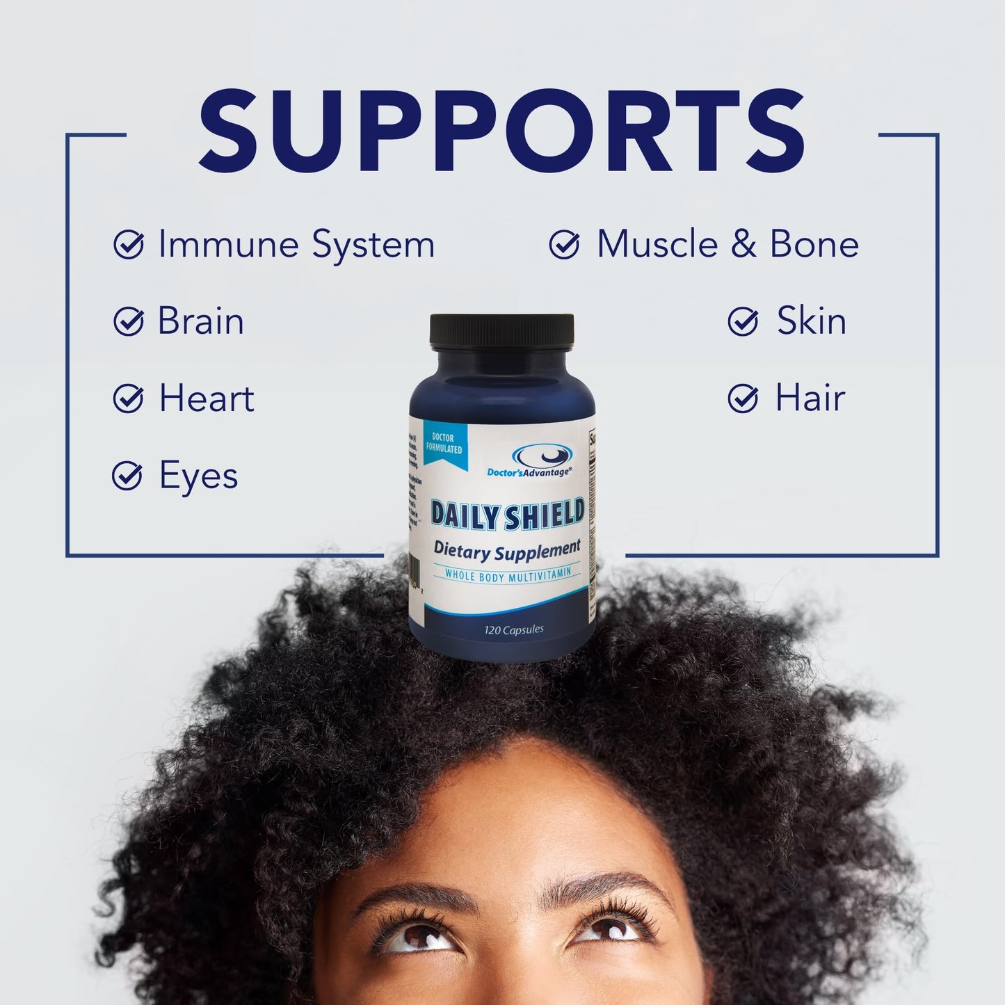 Doctor's Advantage Daily Shield Multivitamin Capsule 120 Count