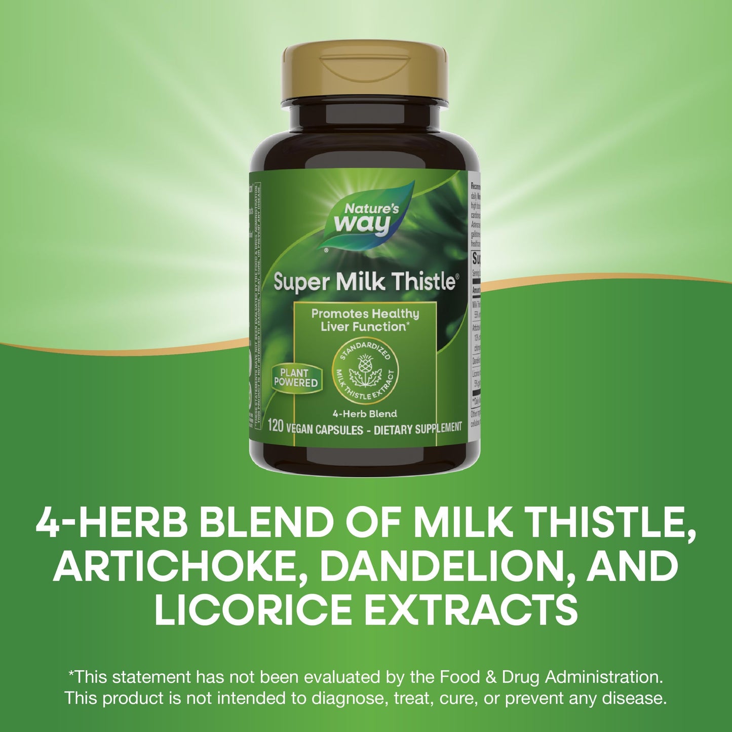 Nature's Way Super Milk Thistle Capsules 240