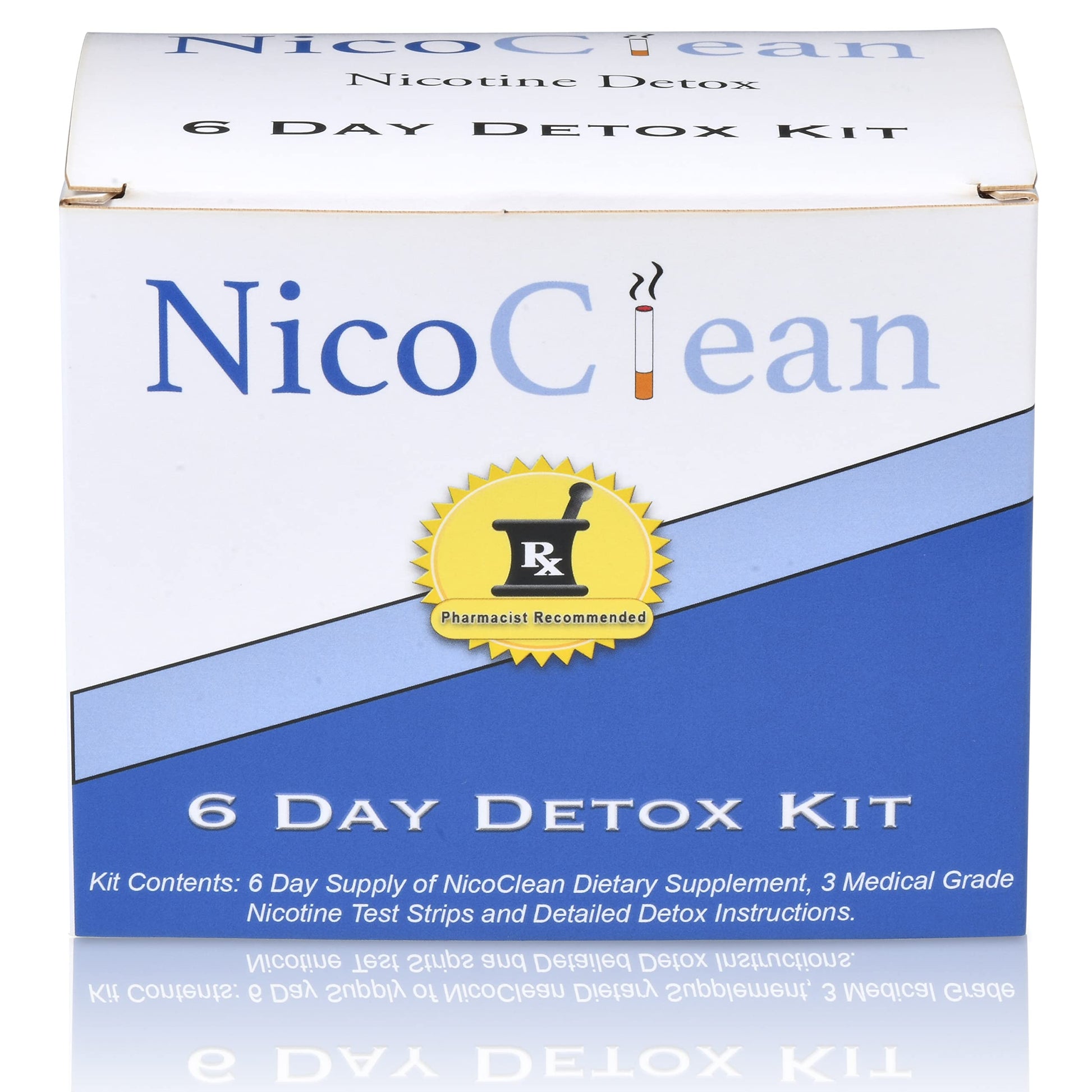 NICOCLEAN 6 Day Detox Capsule, 1 Count