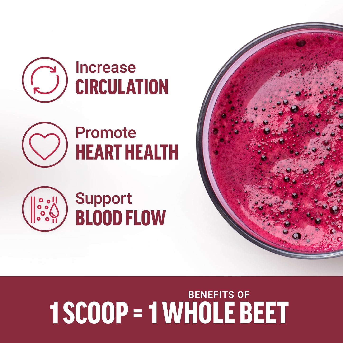 Force Factor Total Beets Organic Beetroot Powder 15.9 Ounce