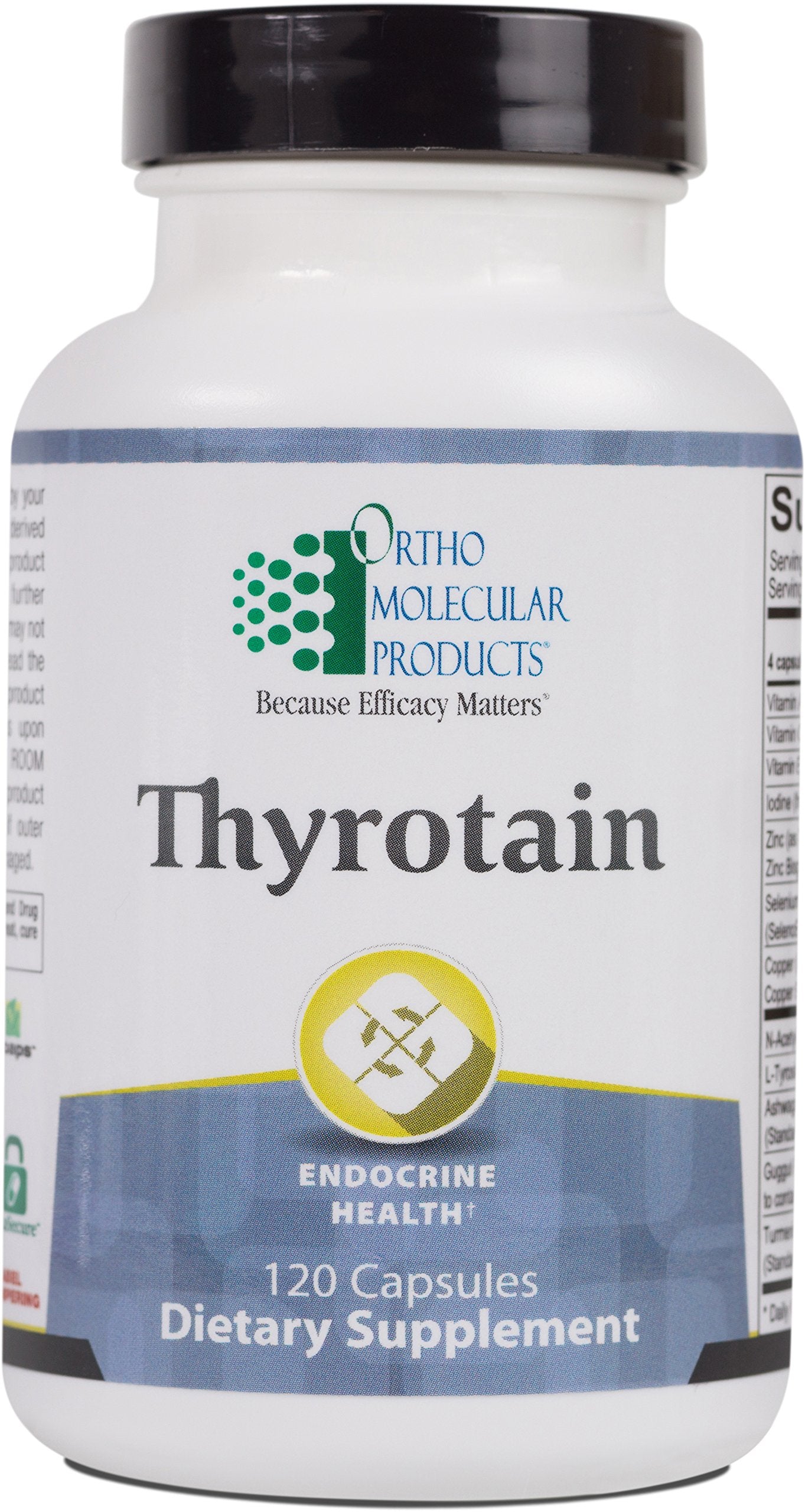 Ortho Molecular Products Thyrotain Capsule, 120 Capsules