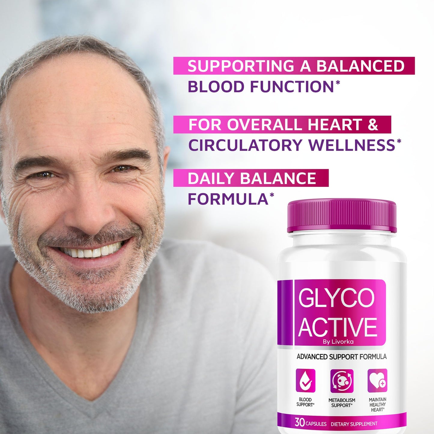 LIVORKA Glyco Active Capsule 30 Count