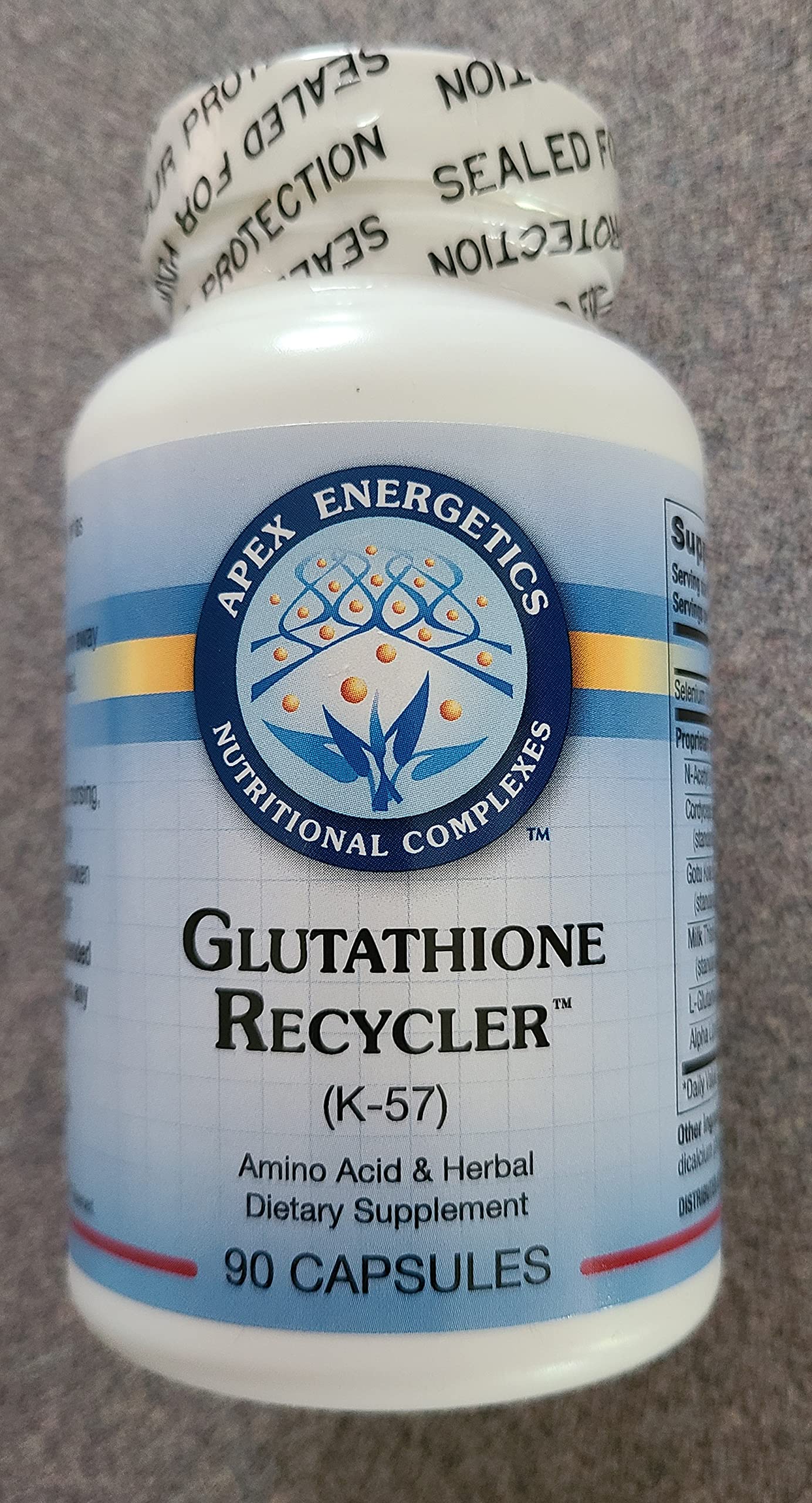 Apex Energetics Glutatione recycler 90 Capsules