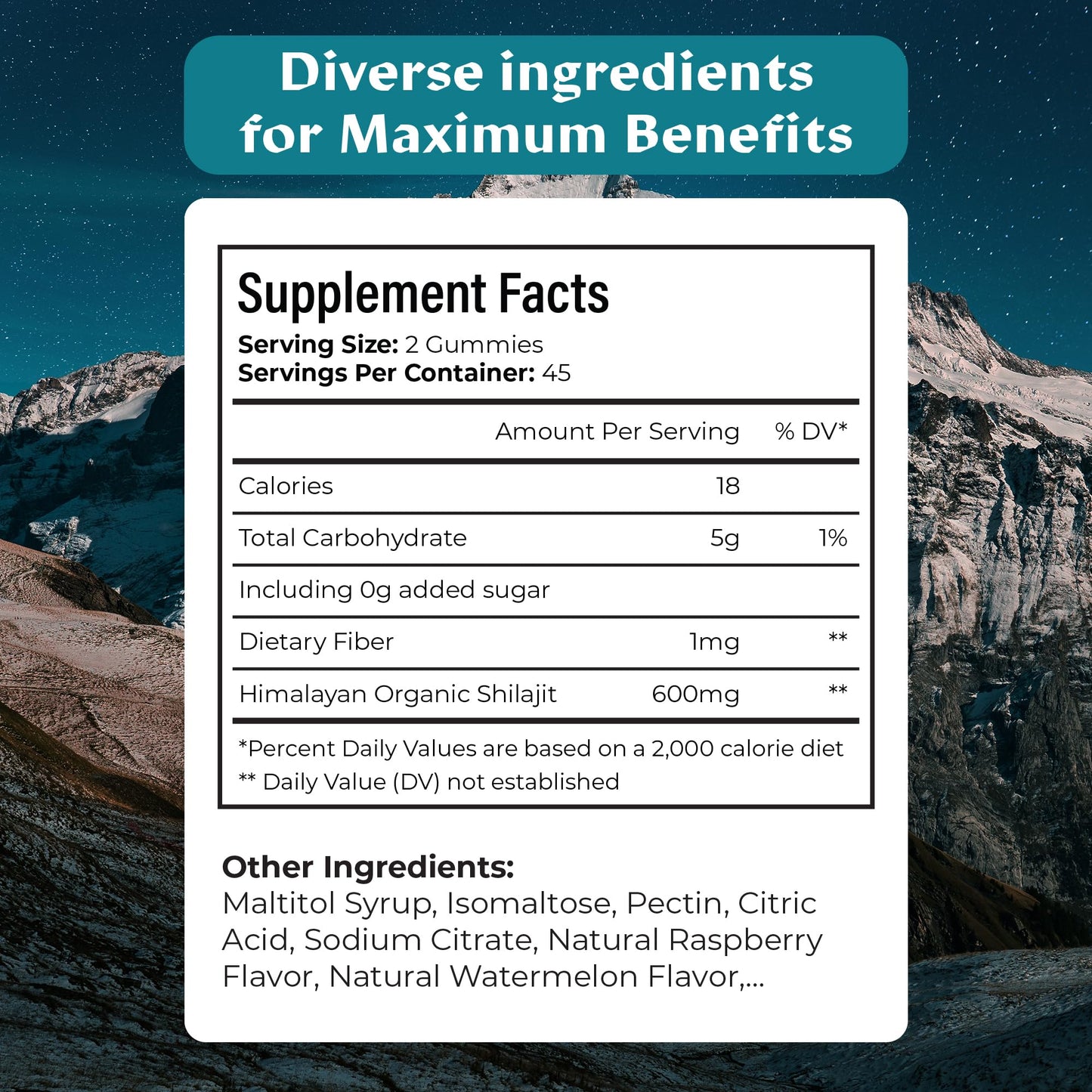 BloomBoost Shilajit Gummies 90 Count