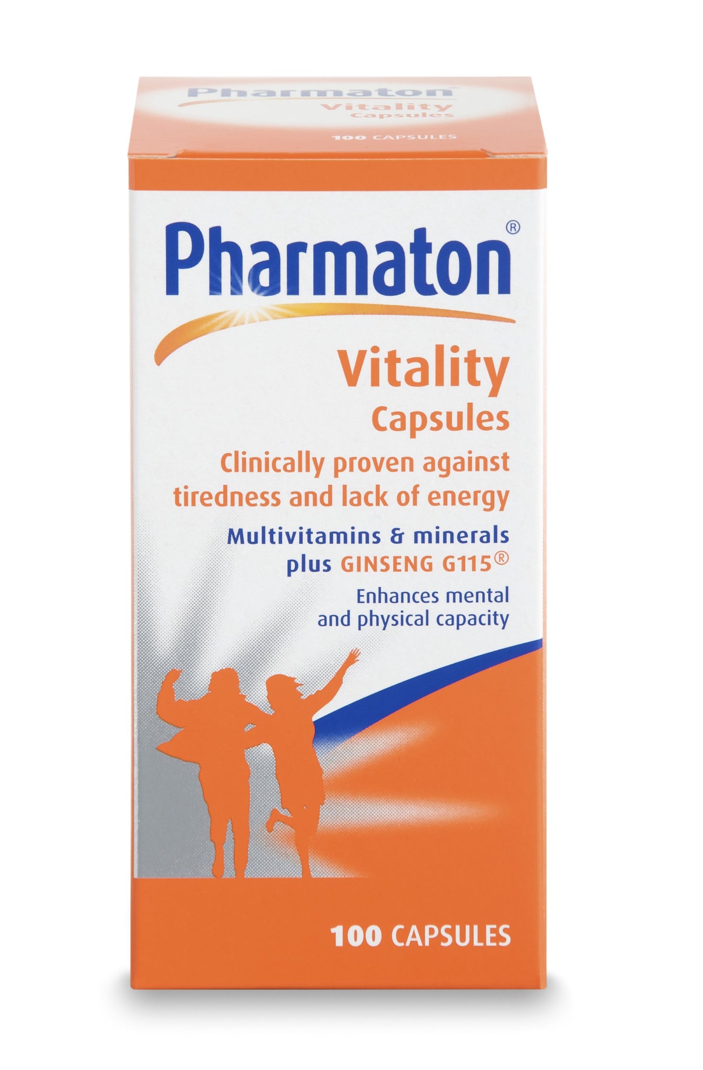 Pharmaton Advance Multivitamin and Mineral with Ginseng G115 100 Capsules