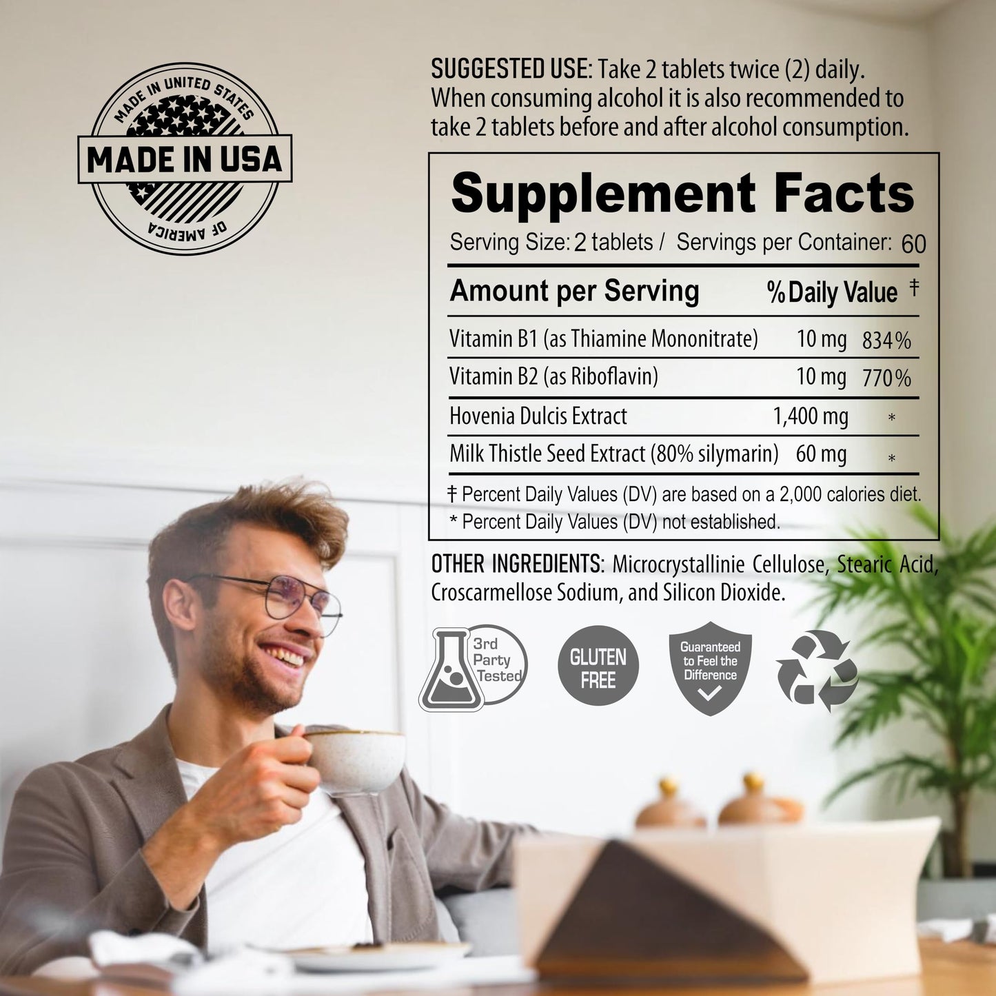 NANOWELL Hovenia-RX Milk Thistle Liver Support Supplement with 80% Silymarin Milk Thistle Seed Extract, 120 Tablets