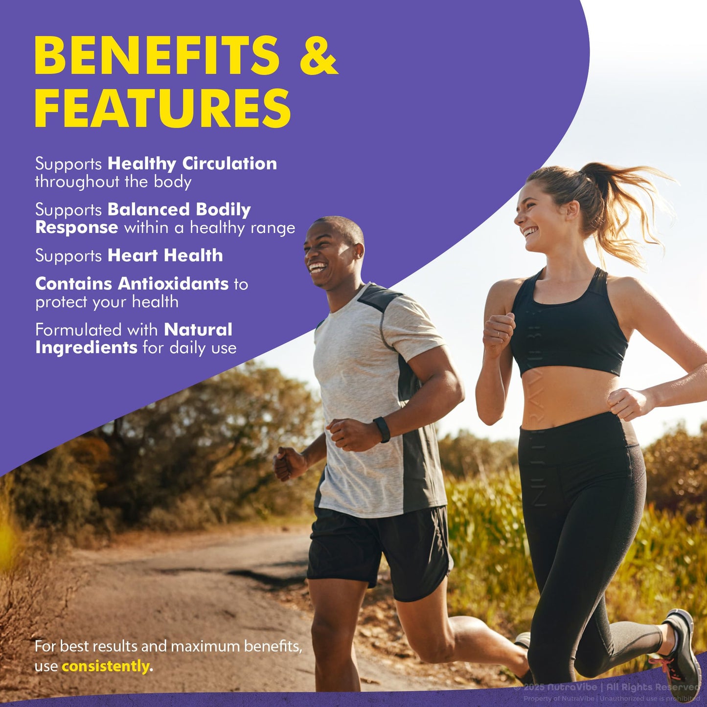 NutraVibe Tensital 180 Capsules