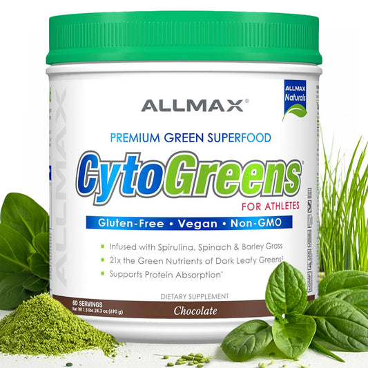 ALLMAX CytoGreens Super Greens Powder 60 Servings