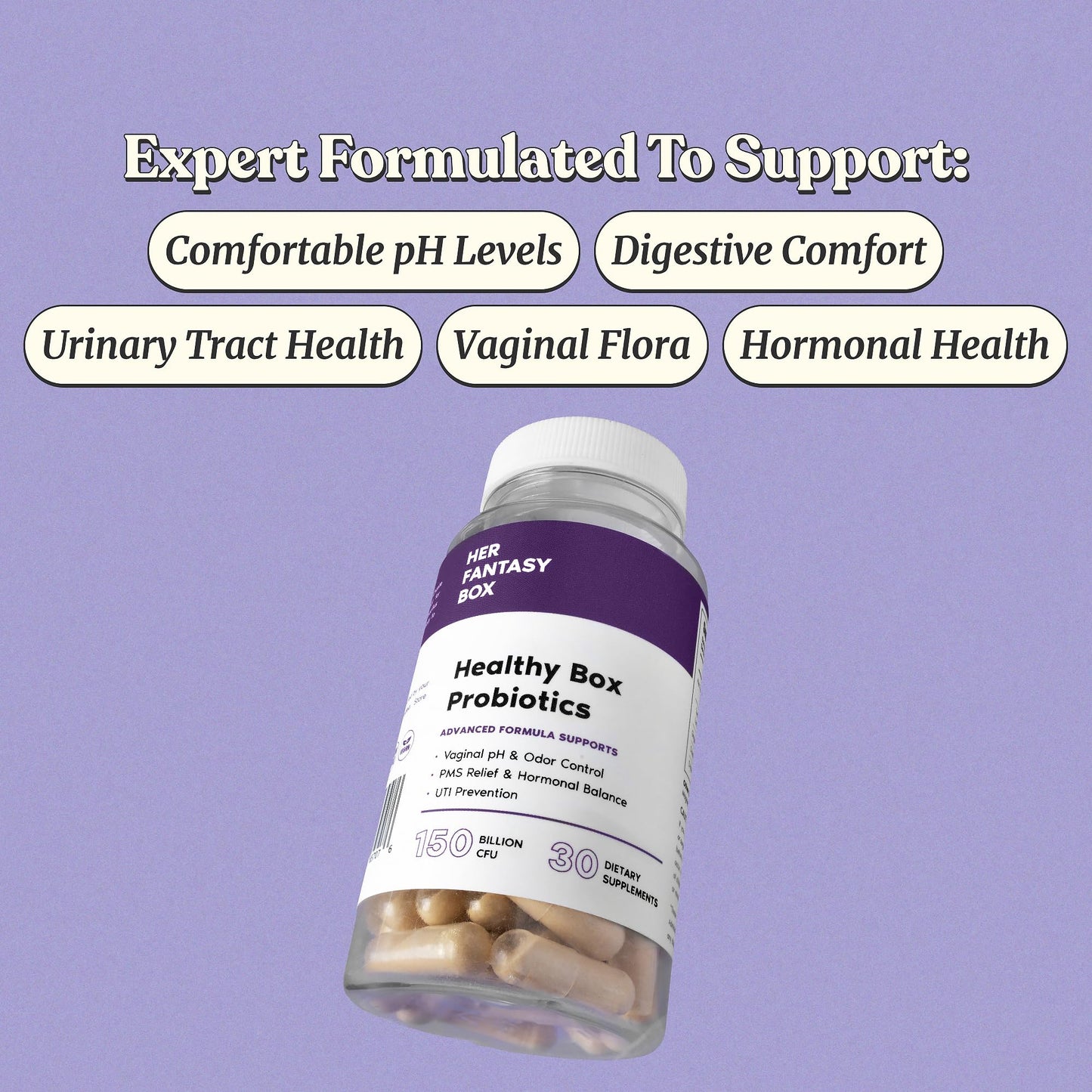 Her Fantasy Box Healthy Box Probiotics 30 Capsules