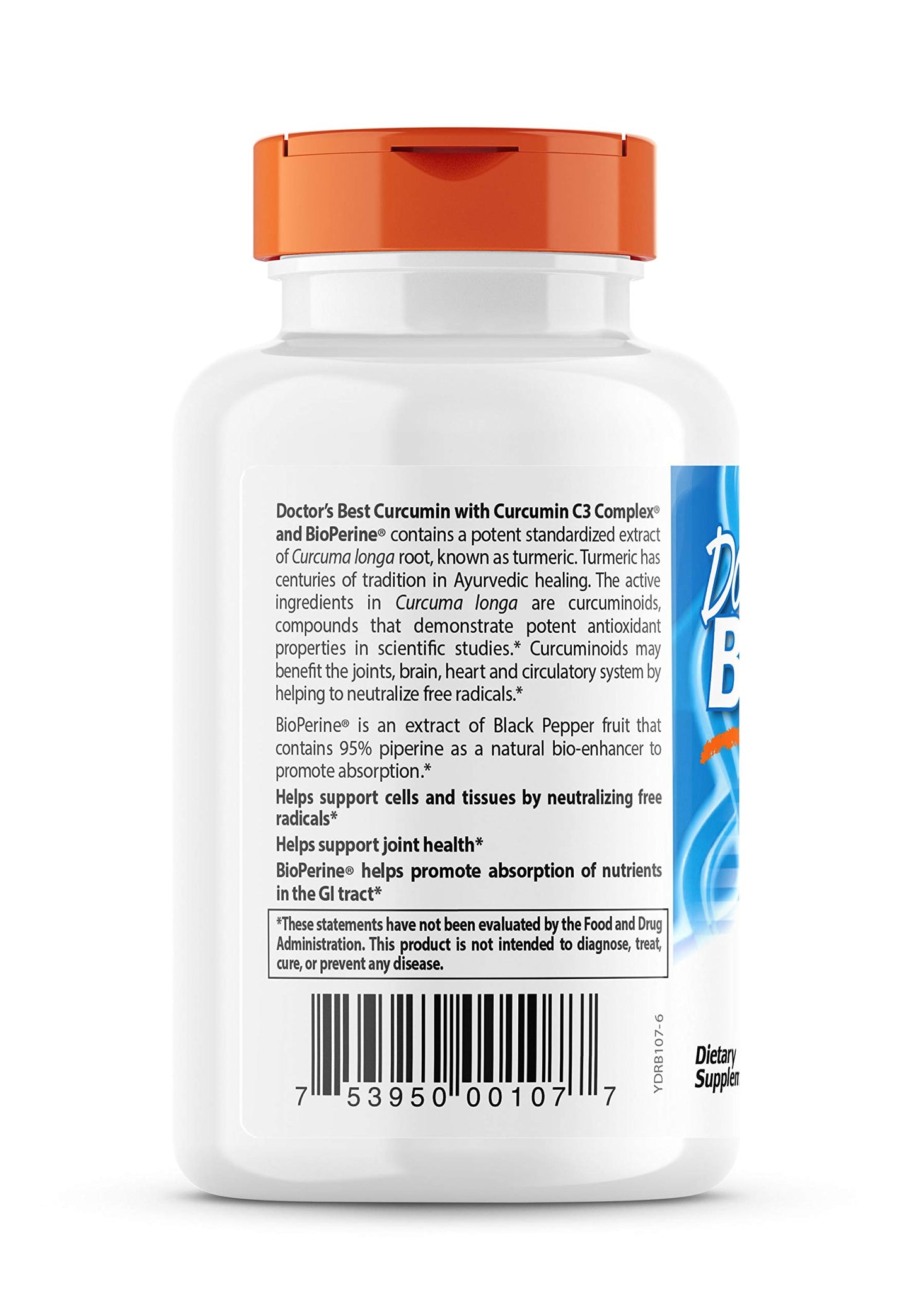 Doctor's Best Curcumin Capsule 120 Capsules