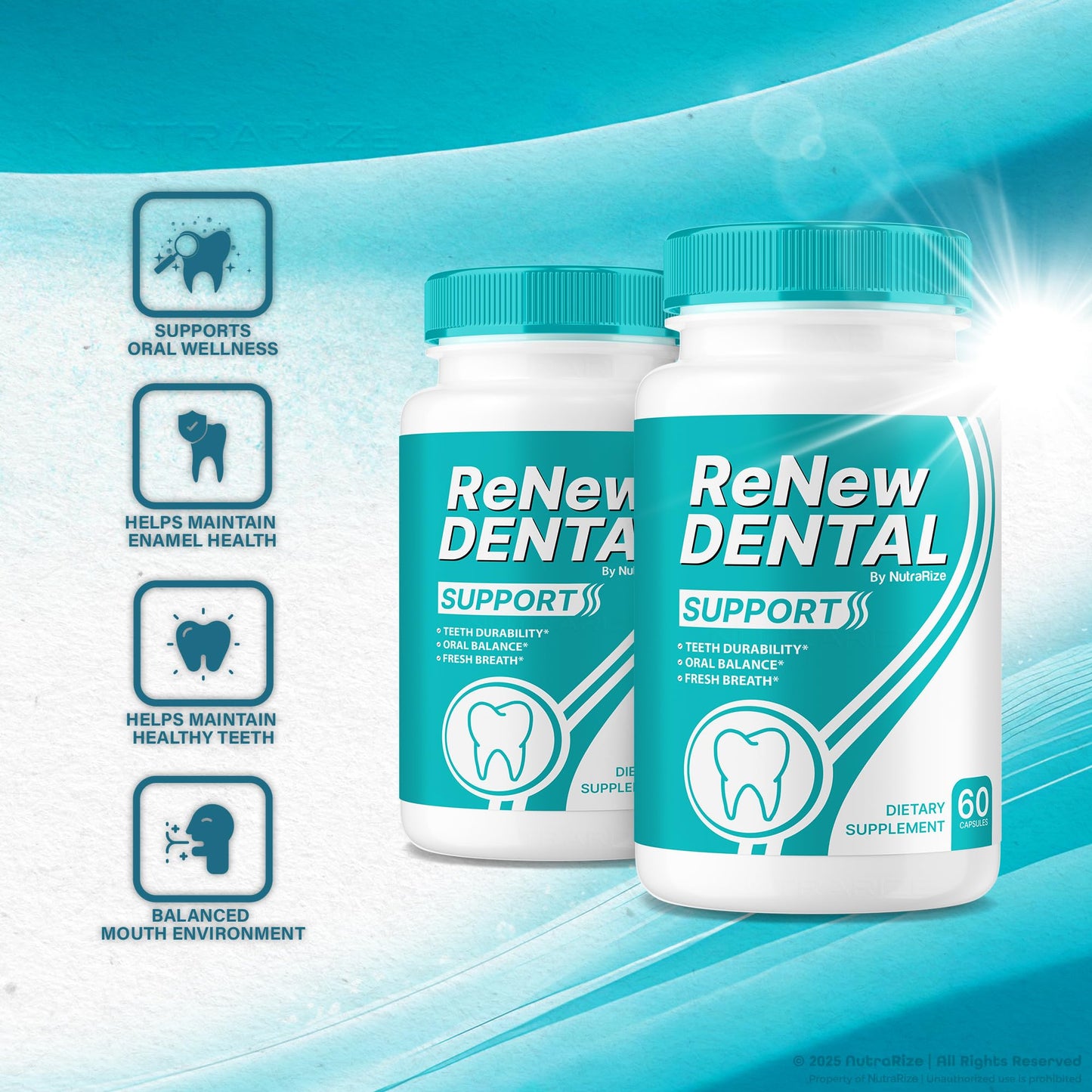 NutraRize Renew Dental Capsule 60 Count