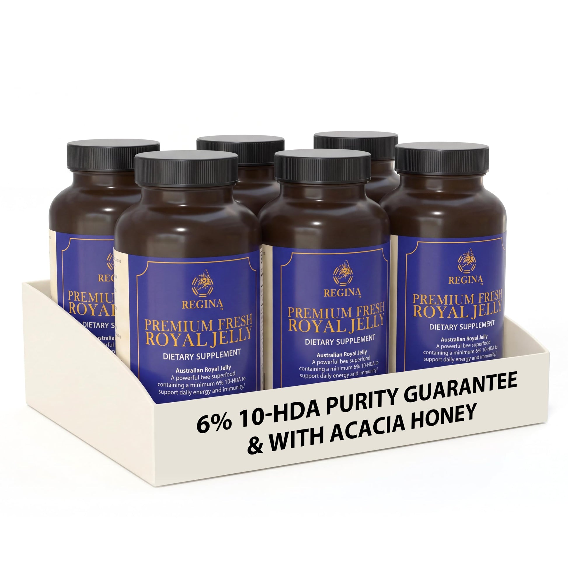 Regina Premium Fresh Royal Jelly 200mg Capsules 180