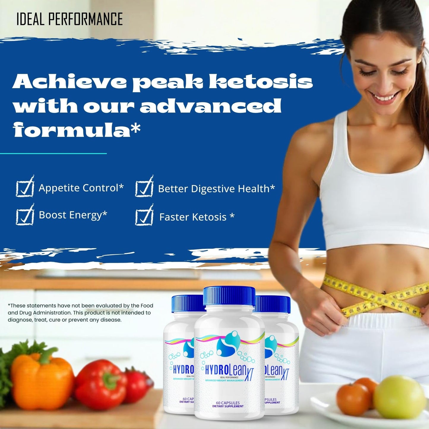 IDEAL PERFORMANCE HydroleanXT Capsules 180 Count