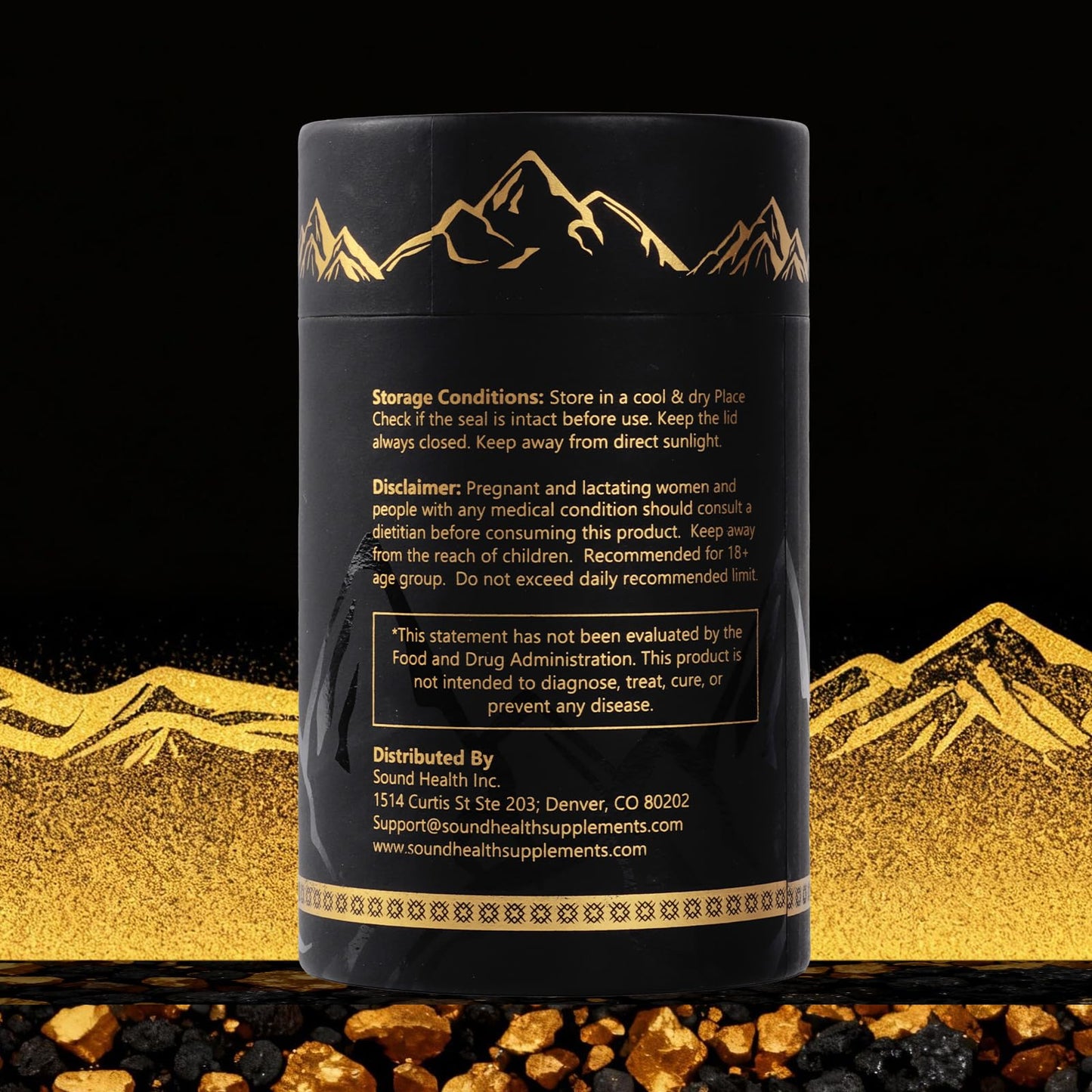 SoundHealth Shilajit for Men & Women Gummies with Shilajit Fulvic Acid, Complex with Ashwagandha, Ginger, Black Musli, Gokshura, Kaunch, Ginseng & Akarkara, Non-GMO & Third-Party Tested, Vegan, 60 Gummies
