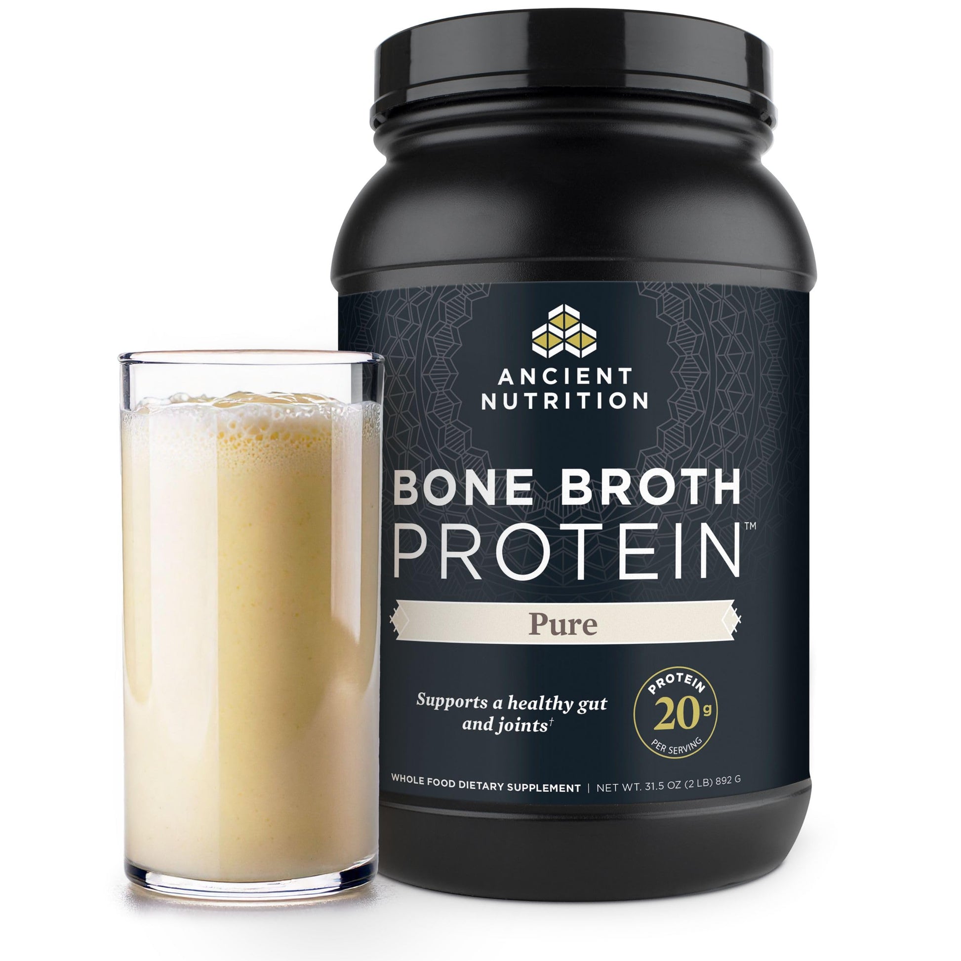 Ancient Nutrition Bone Broth Protein Powder, 40 Servings