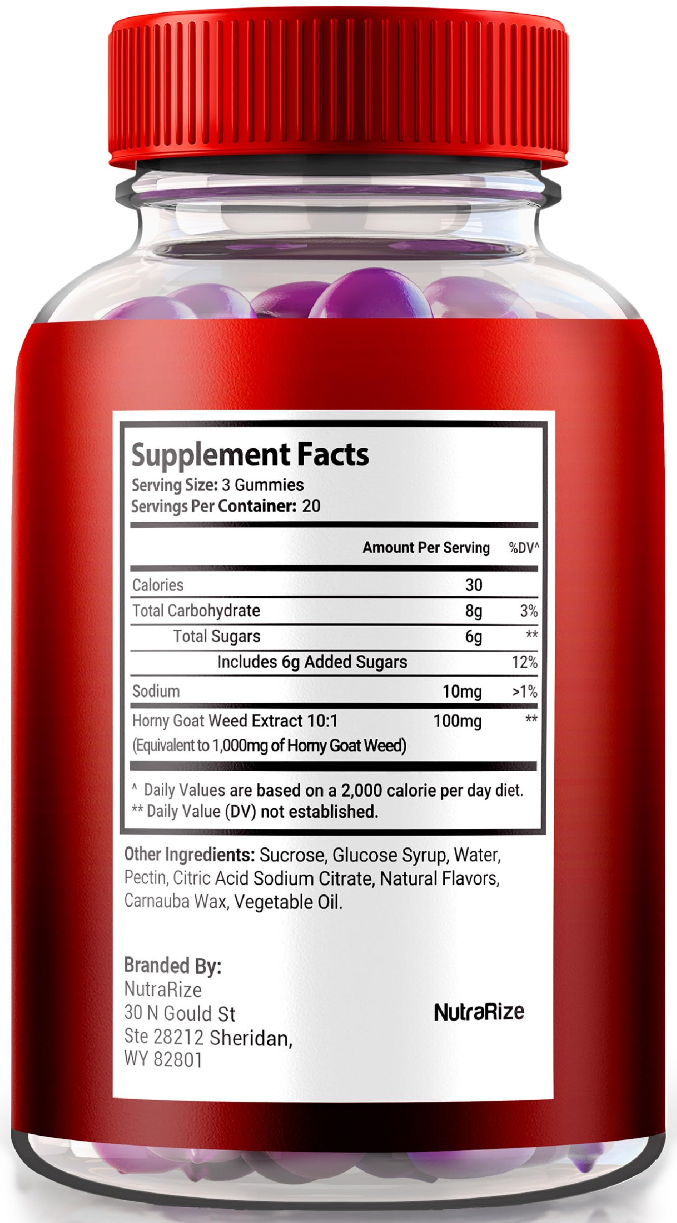 NutraRize Get Up Multivitamin Gummies, 120 Gummies