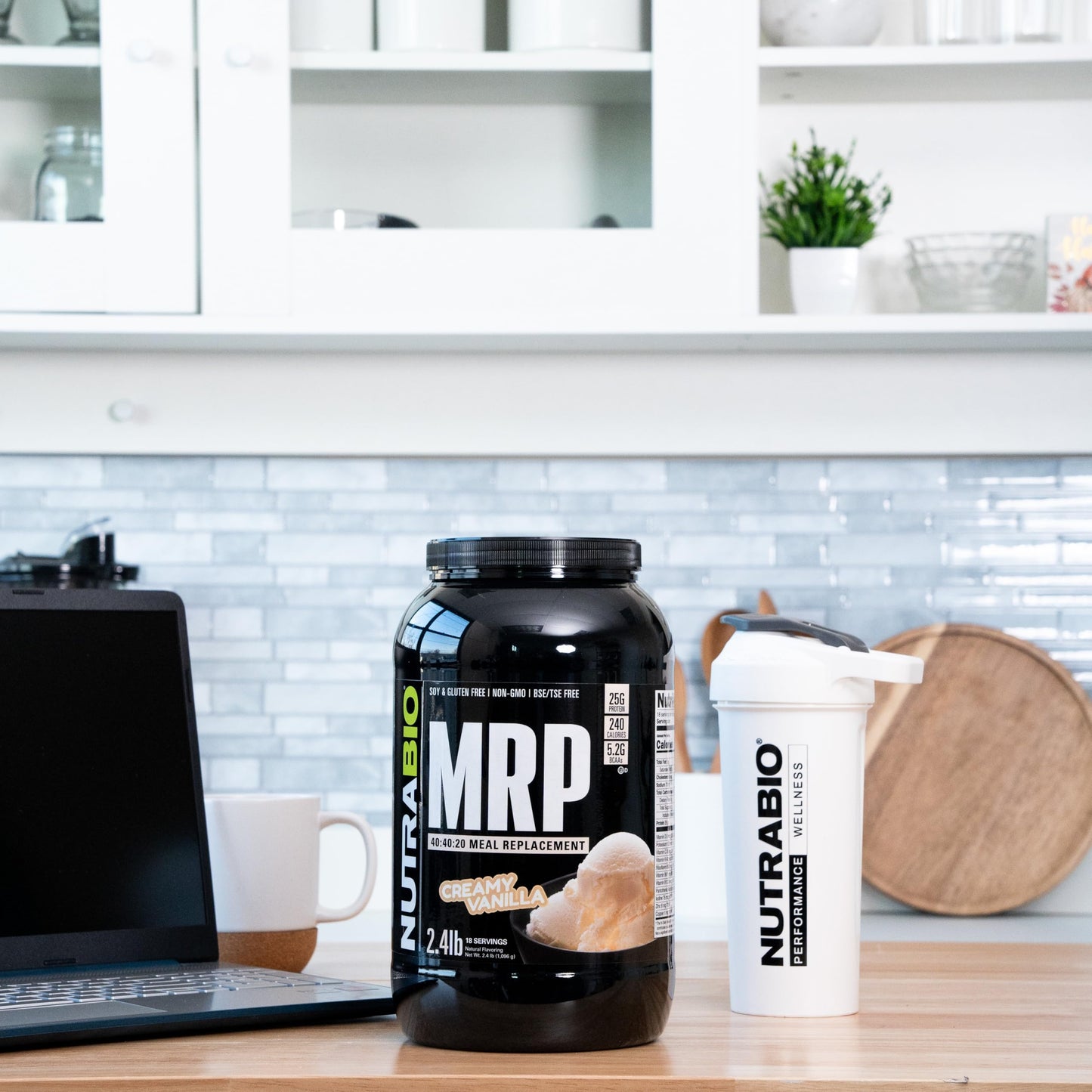 NutraBio MRP Complete Meal Replacement Protein Powder, 38.4 oz