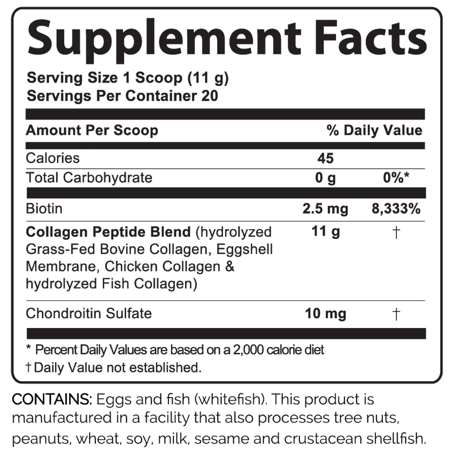 Advanced Bionutritionals Collagen Plus Powder, 7.75 oz