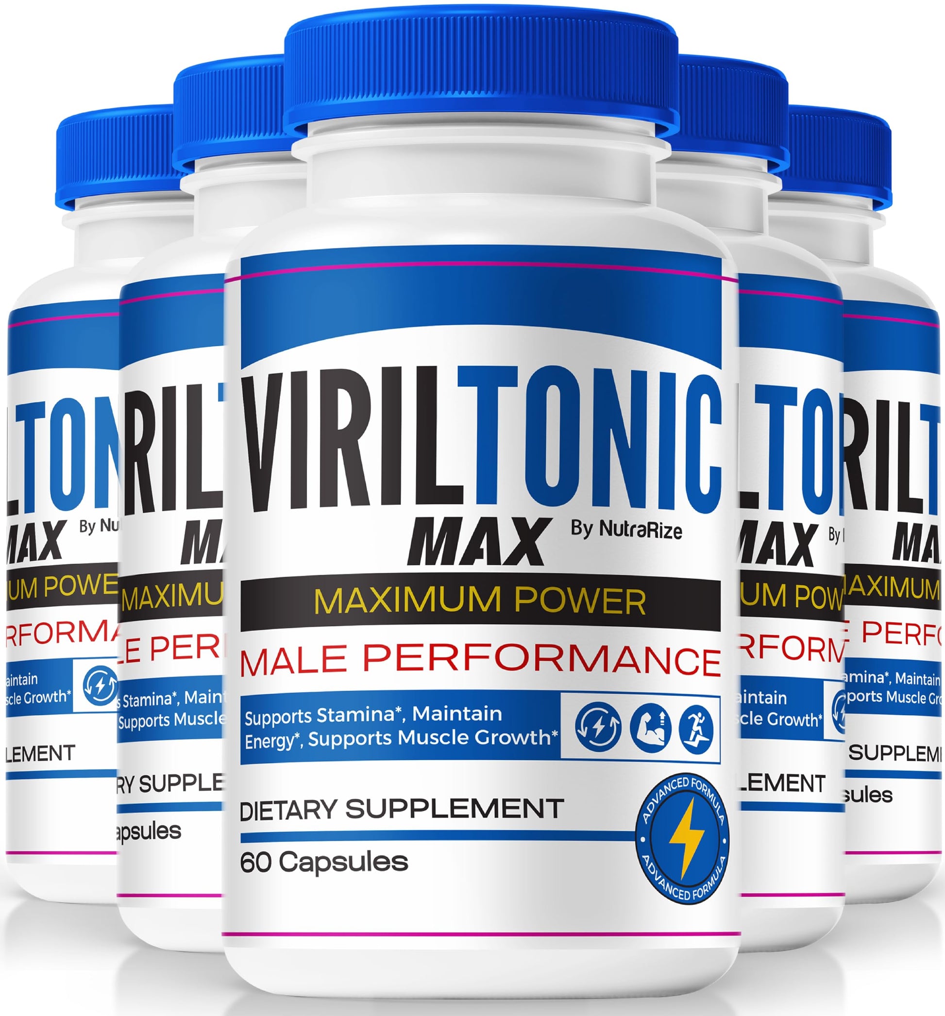 NutraRize VirilTonic Max for Men Capsules 300 Capsules