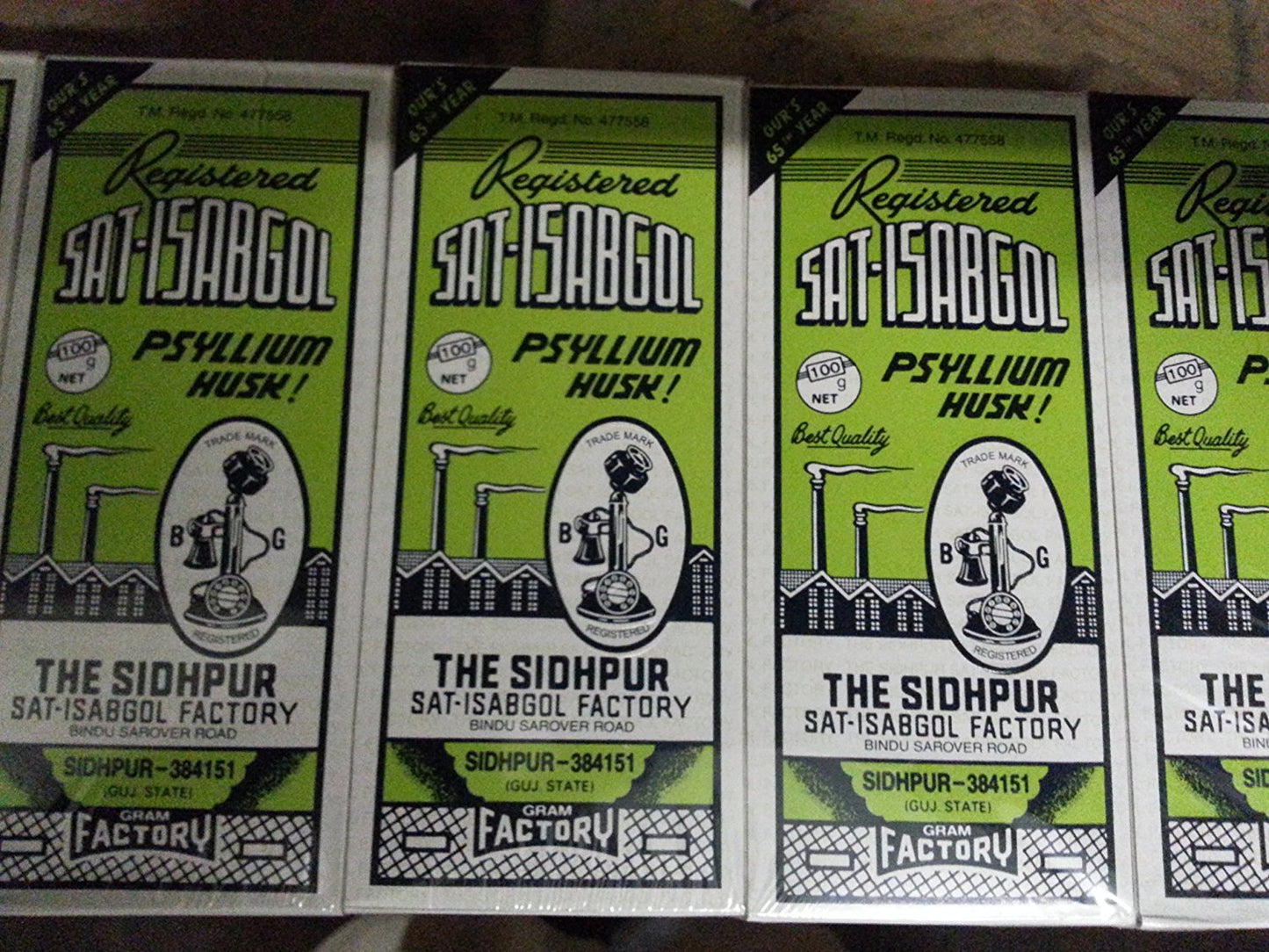 Sat Isabgol Isabgol Powder 3.52 oz