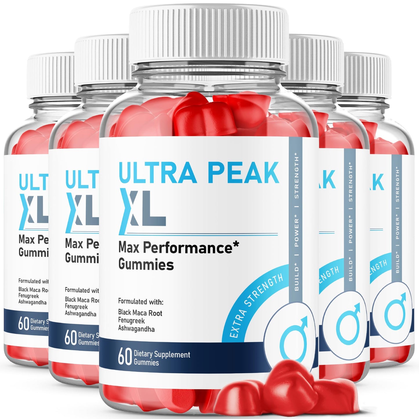 Lofero Ultra Peak XL Performance Gummies for Men, 300 ct