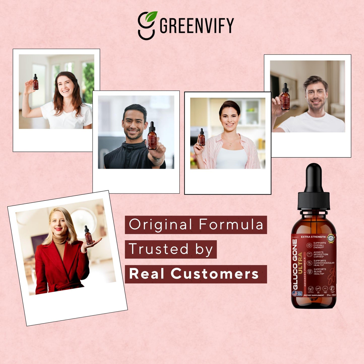 GREENVIFY Gluco Gone Ultra Extra Strength Capsule 60 Count