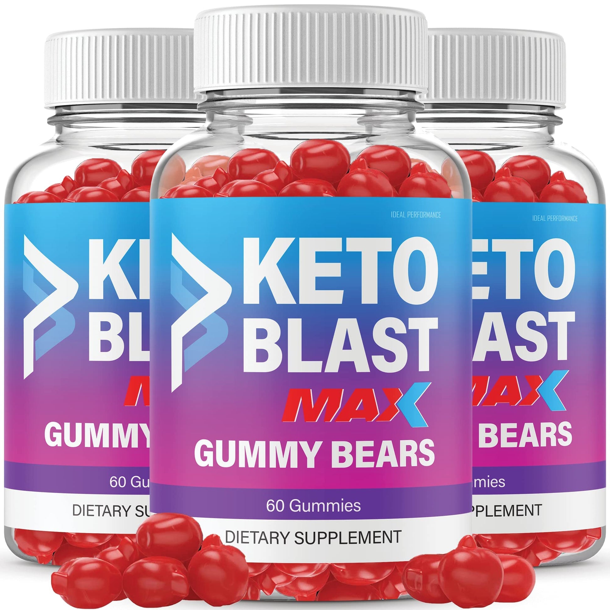 IDEAL PERFORMANCE Blast Keto ACV Gummies 180 Gummies