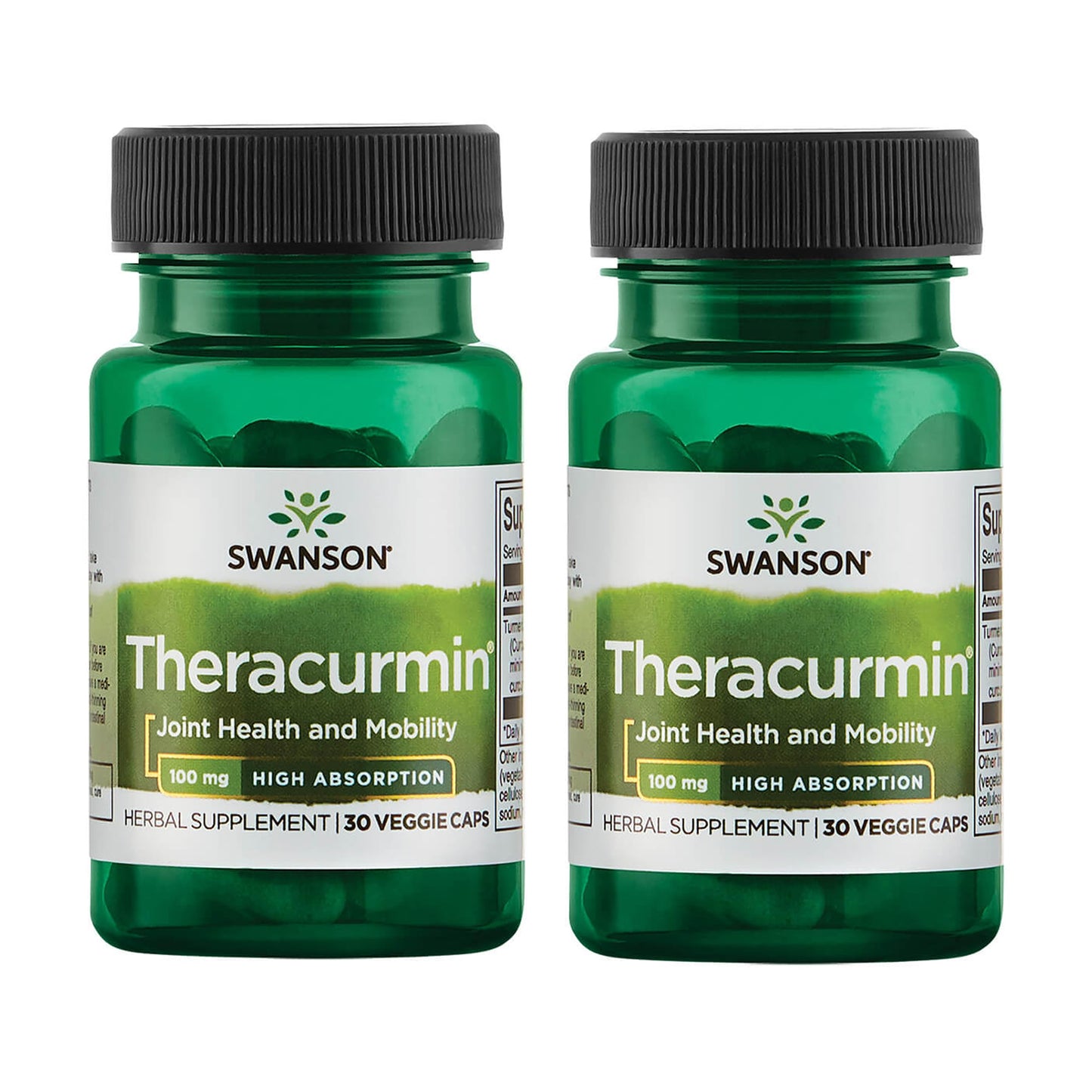 Swanson Theracurmin Herbal Supplement Supporting Joint Health & Mobility 60 Capsules