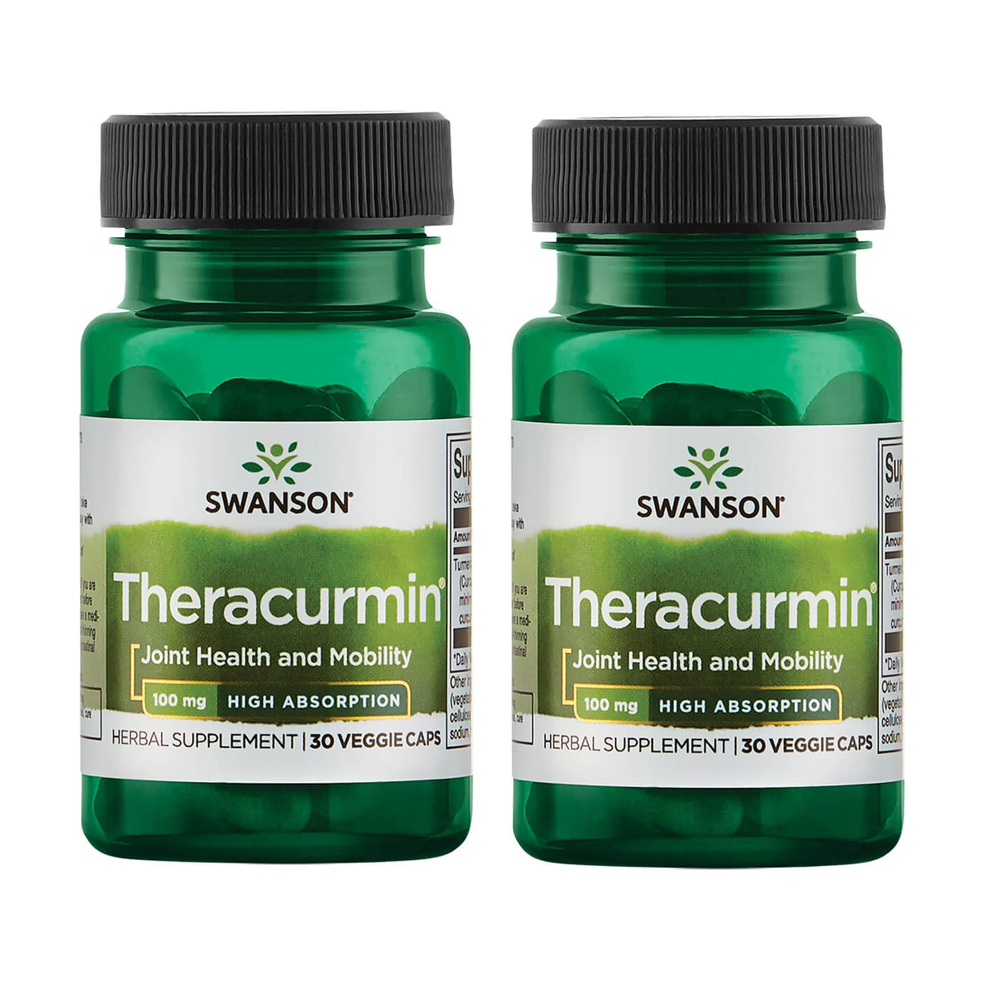 Swanson Theracurmin Herbal Supplement Supporting Joint Health & Mobility 60 Capsules