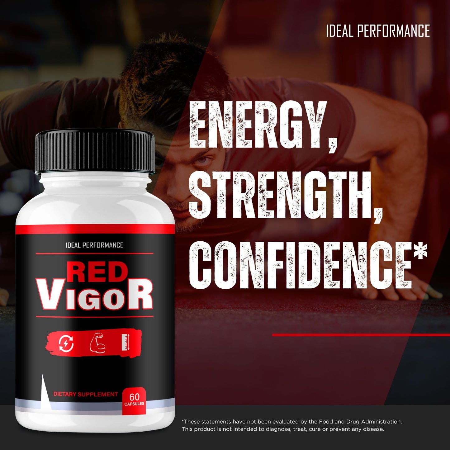 IDEAL PERFORMANCE Red Vigor 300 Capsules