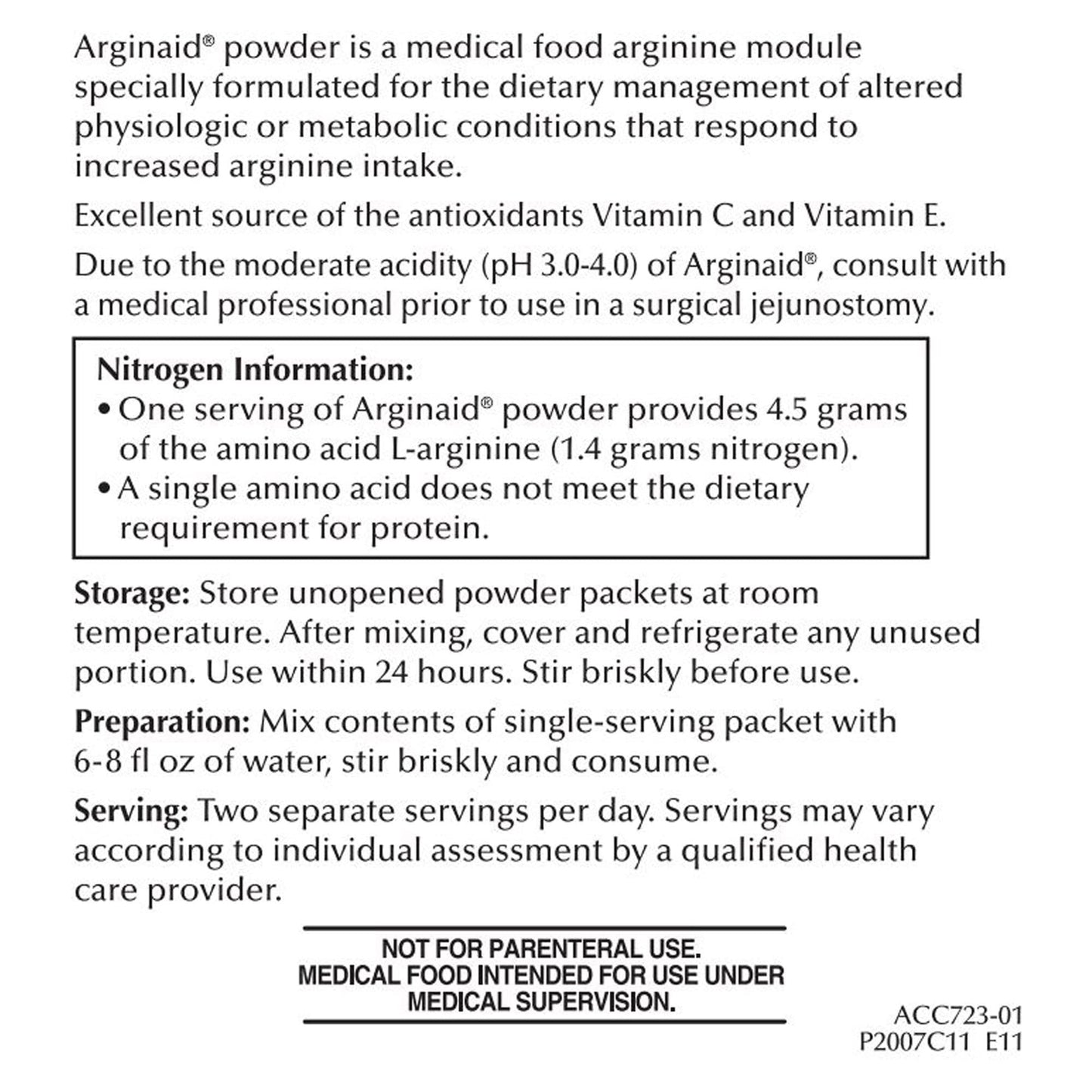 Arginaid Resource ARGINAID Cherry Powder 4.5 Ounces