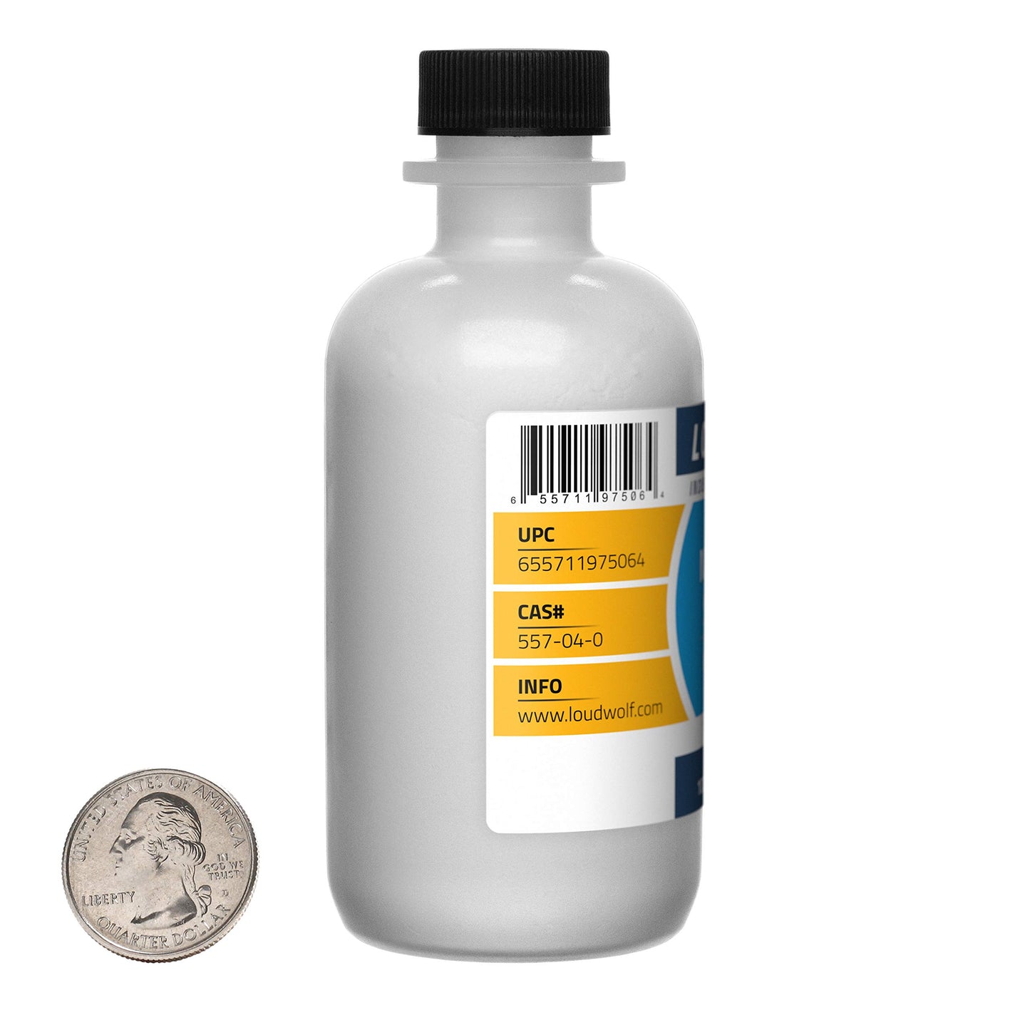 Loudwolf Magnesium Stearate Powder, 8 oz per bottle, 8 bottles