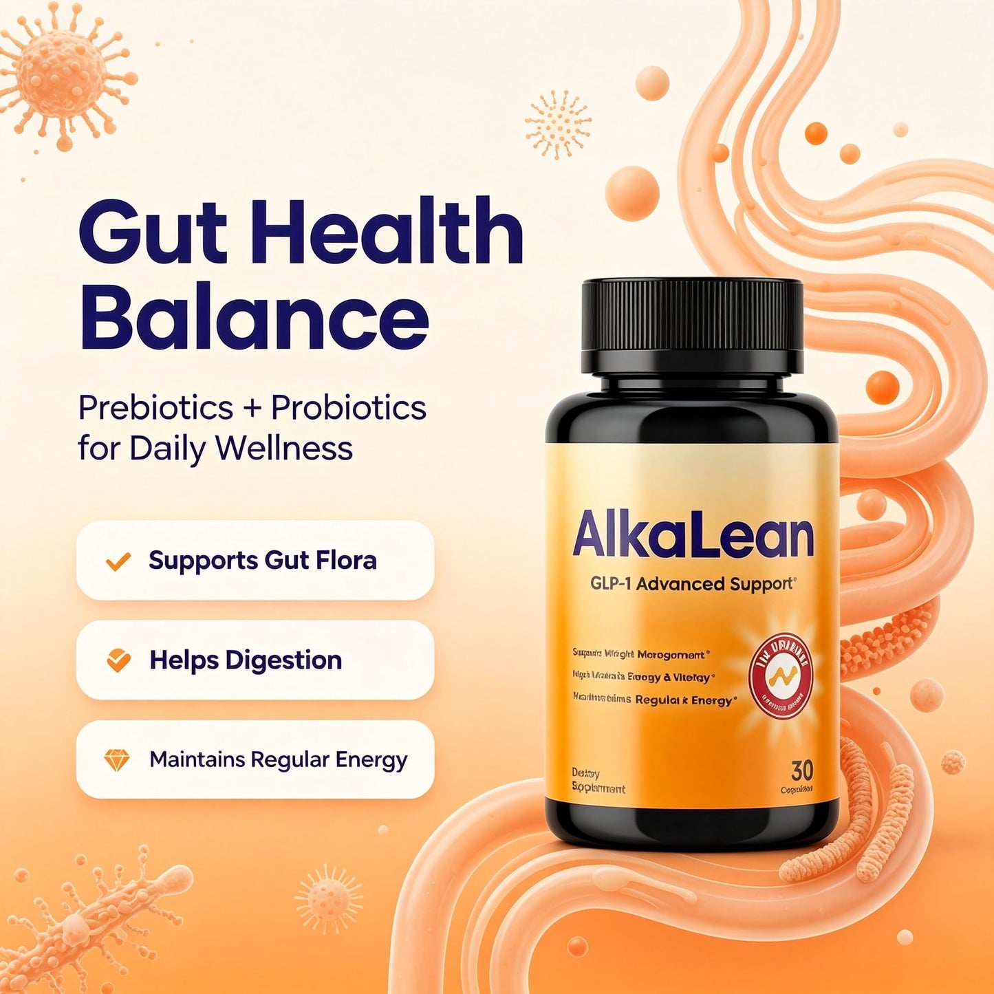 Ella Ola Kids Alkalean Glp1 Advanced Support Capsule