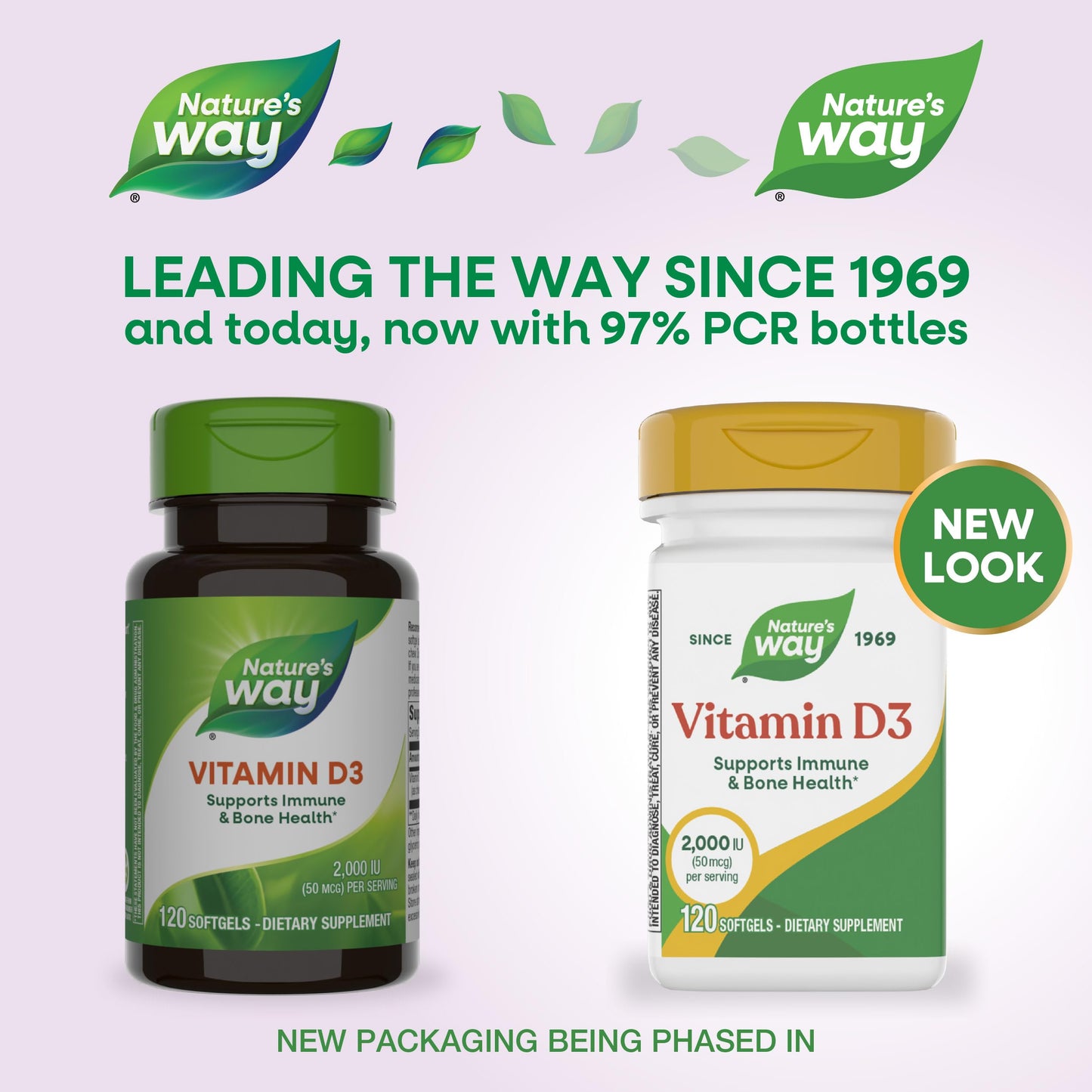 Nature's Way Vitamin D3 Softgels 120 Count